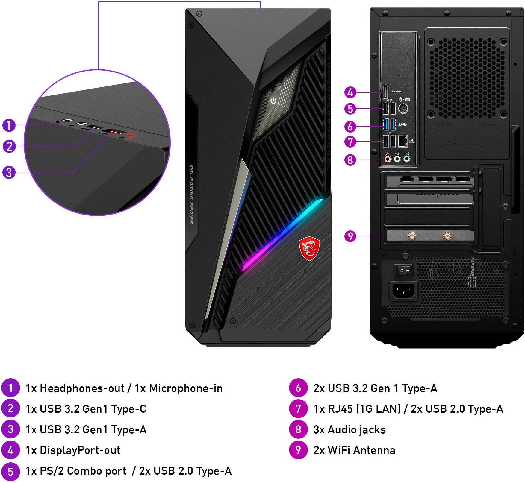 MSI Gaming-PC »MAG Infinite S3 14NVP7-2689DE«