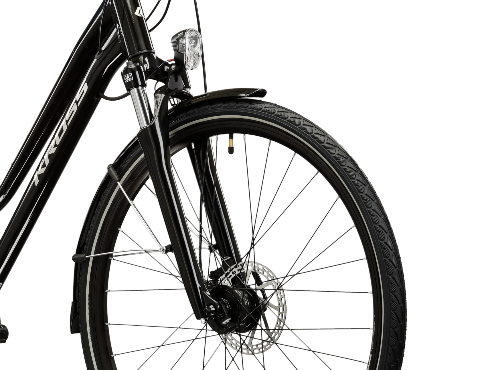 Kross Trekkingrad »Trans 4.0 schwarz« 24 Gang Shimano ACERA M3020 Schaltwerk Kettenschaltung