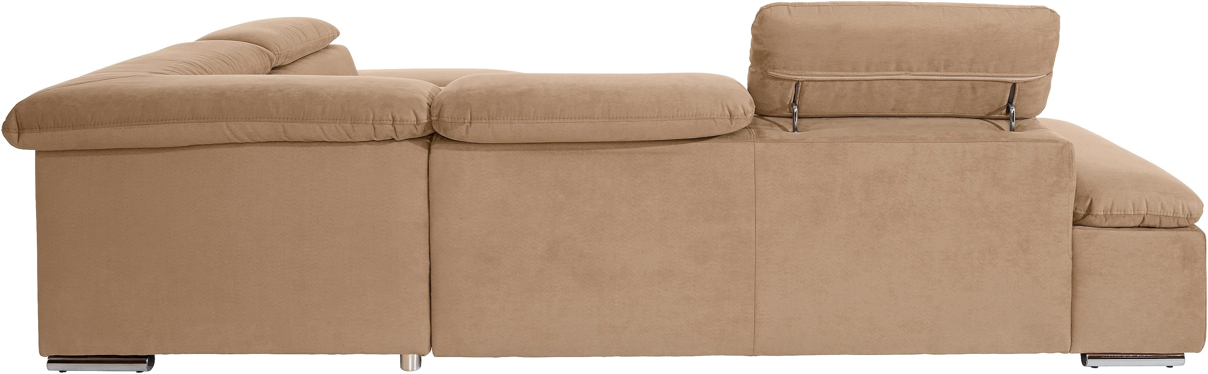 sit&more Ecksofa »Alcatraz L-Form«, wahlweise mit Bettfunktion