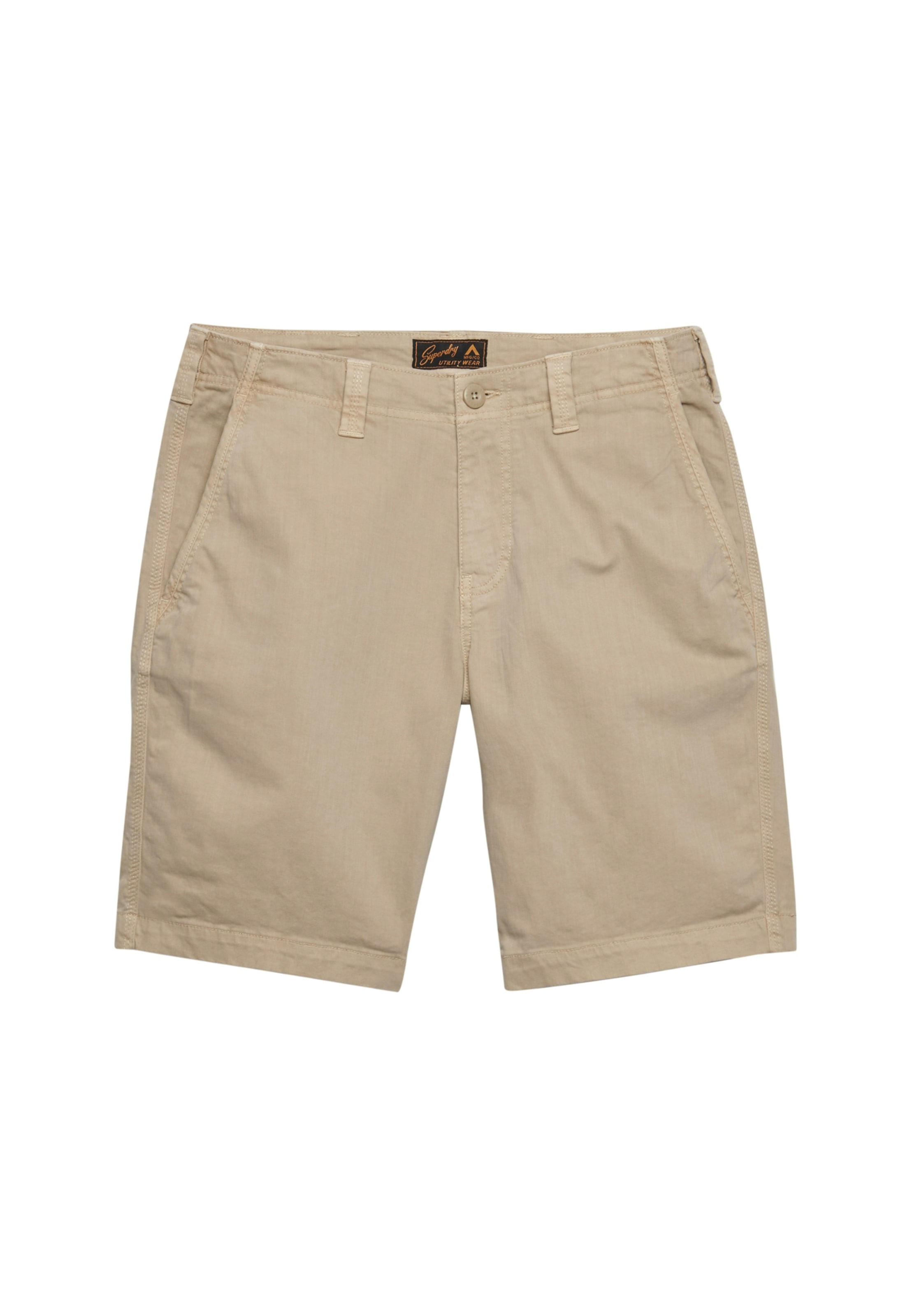 Superdry Chinoshorts »UTILITY CHINO SHORT«  mit Baumwollmischung, Relaxed Fit, knielang, aus Webmaterial