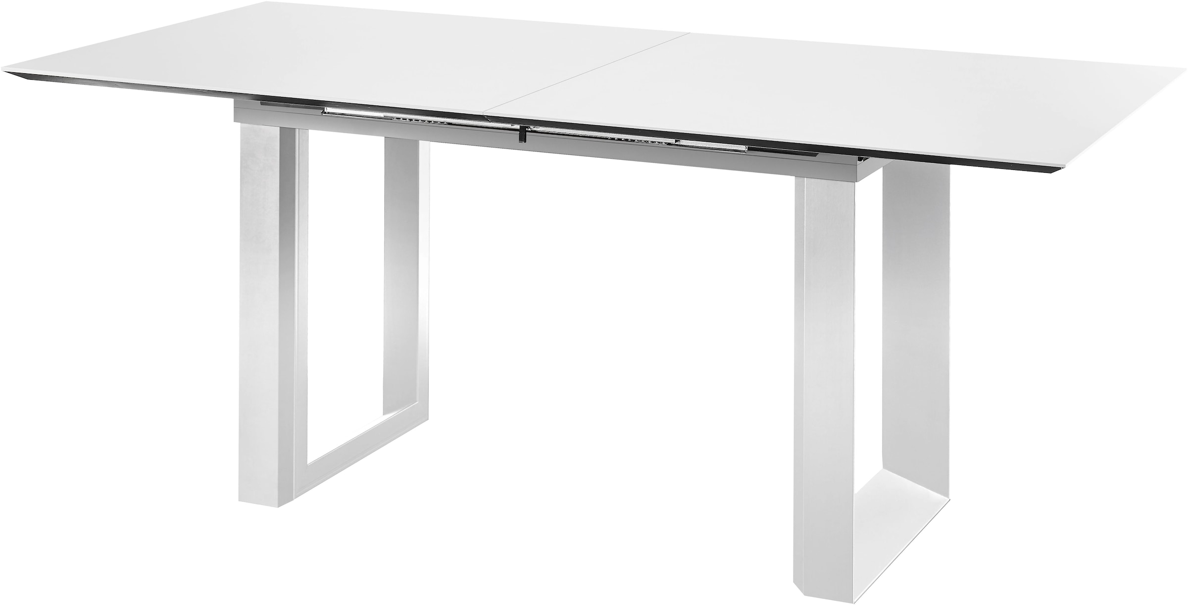 set one by Musterring Esstisch »New Atlanta« Platte rechteckig mit schweizer Kante, ausziehbar, Gestell in U-Form