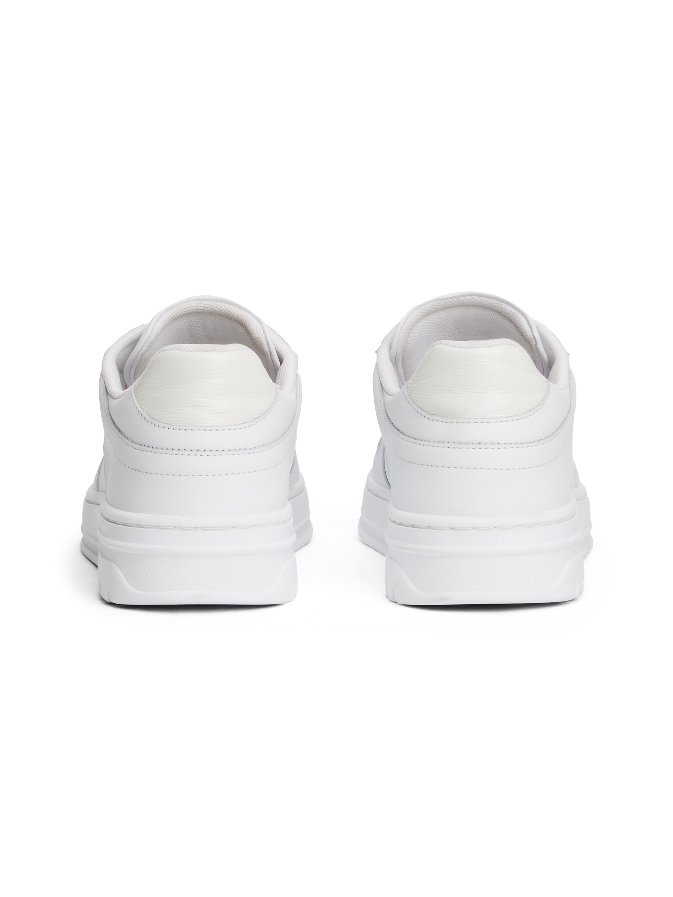 Tommy Hilfiger Plateausneaker »TH SPORTY CUPSOLE LEATHER«  , Freizeitschuh, Halbschuh, Schnürschuh mit seitlichem Logo