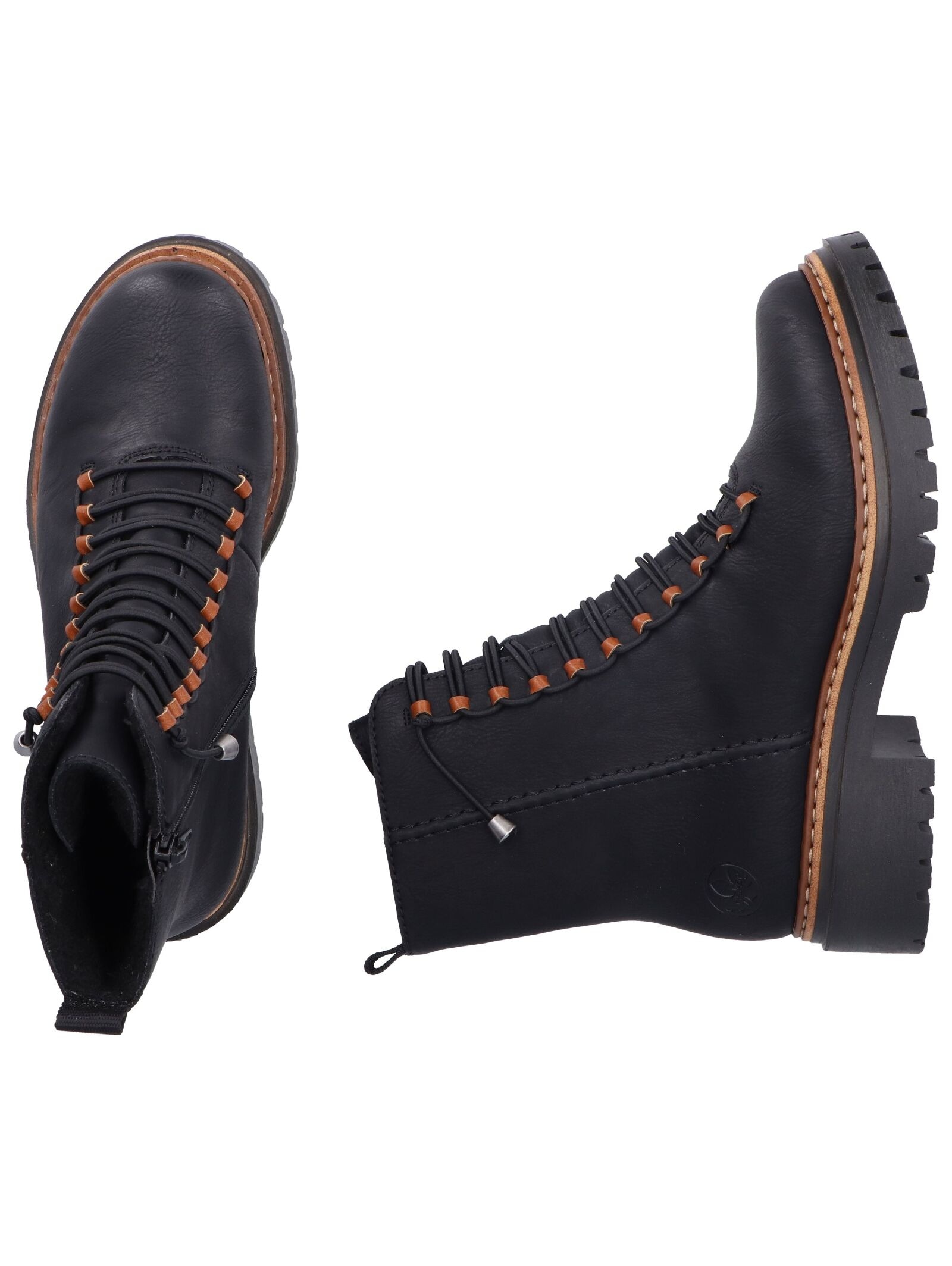 Rieker Schnürstiefelette »Rieker Stiefelette Lederimitat«