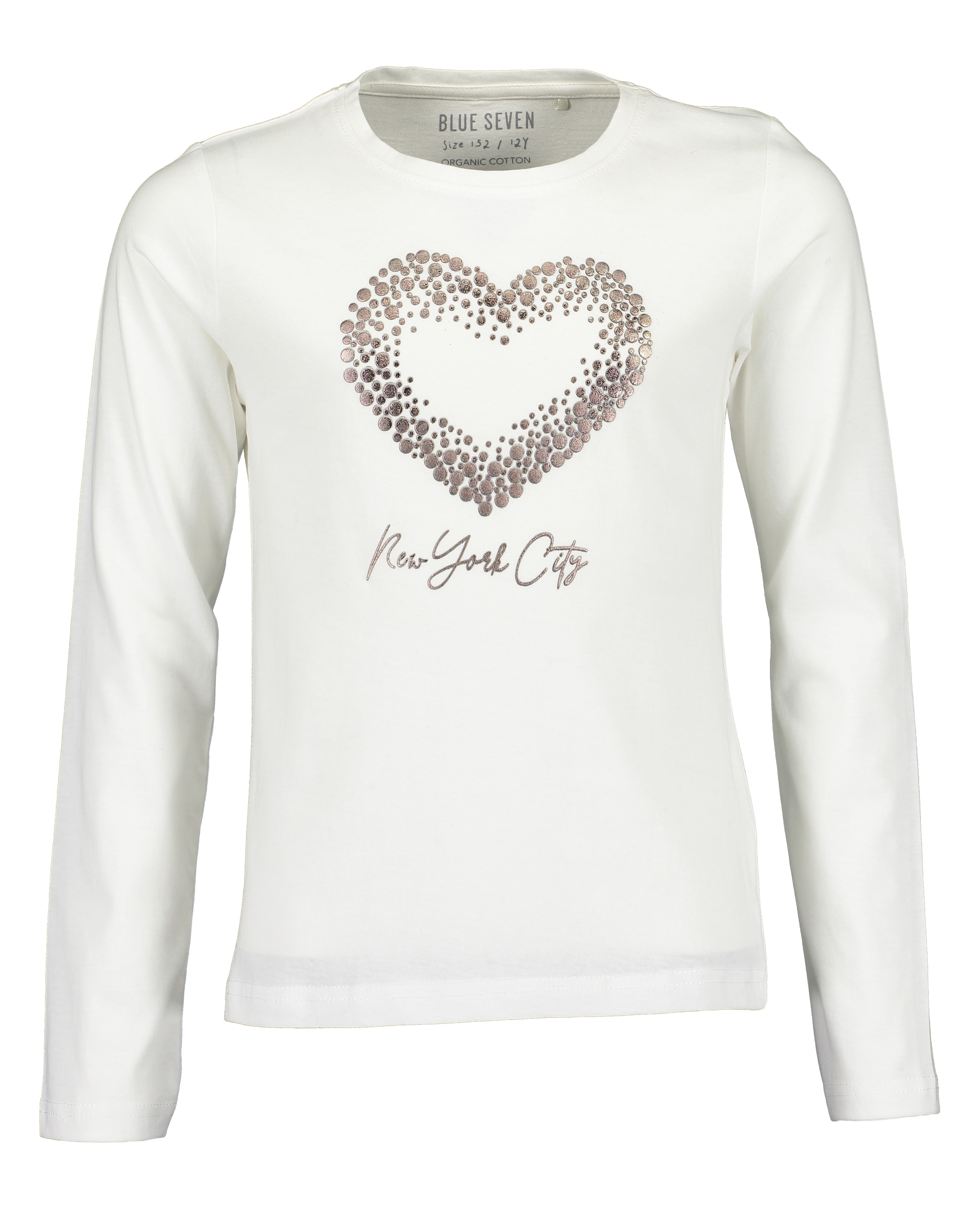 Blue Seven Langarmshirt Packung, 2 Stk. tlg. mit coolen Folienprints  im NYC-Design