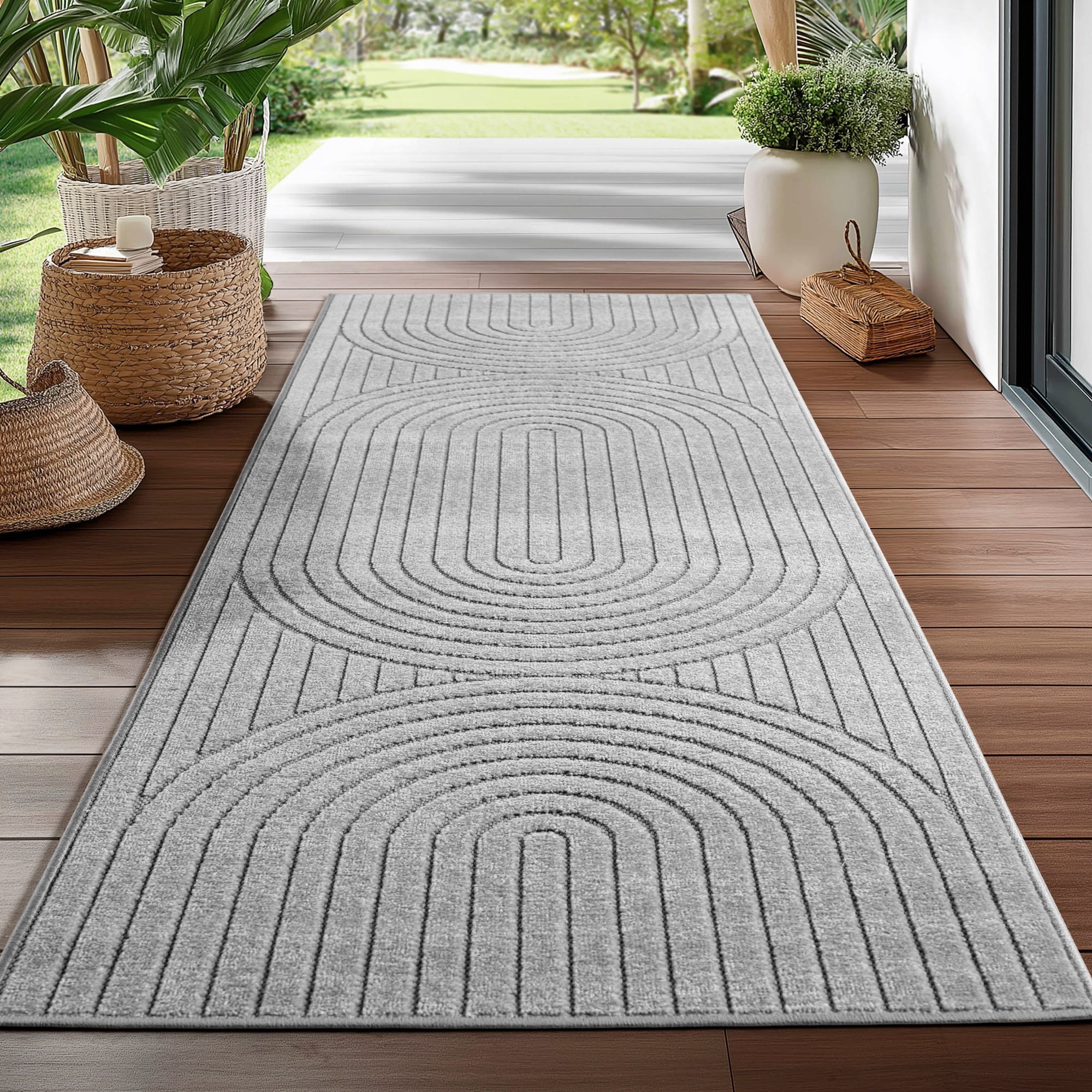 Ayyildiz Teppiche Outdoorteppich »NOVA 1201«, rechteckig, 5 mm Höhe, Läufer günstig online kaufen