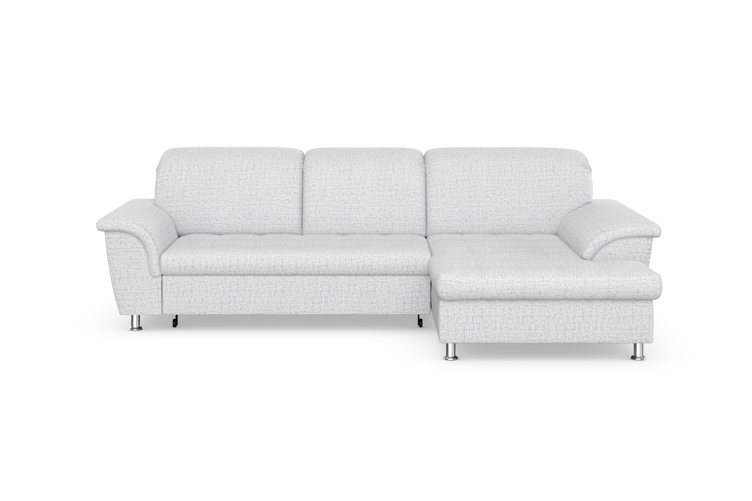 DOMO collection Ecksofa »Franzi Steppung im Sitzbereich B7T/H: 278/162/80 c günstig online kaufen