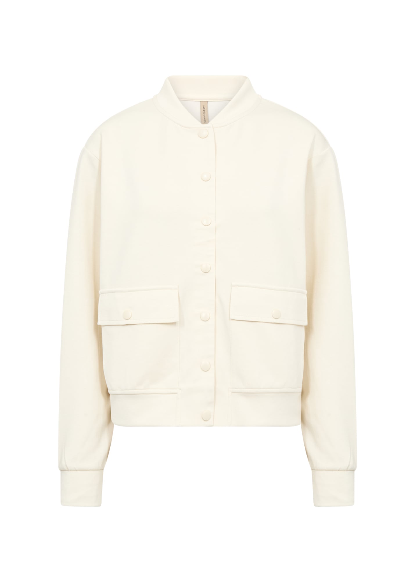 soyaconcept Kurzjacke »SC-BANU 283« ohne Kapuze aus Viskosemischung mit Modal, Polyester und Elasthan, Regular Fit