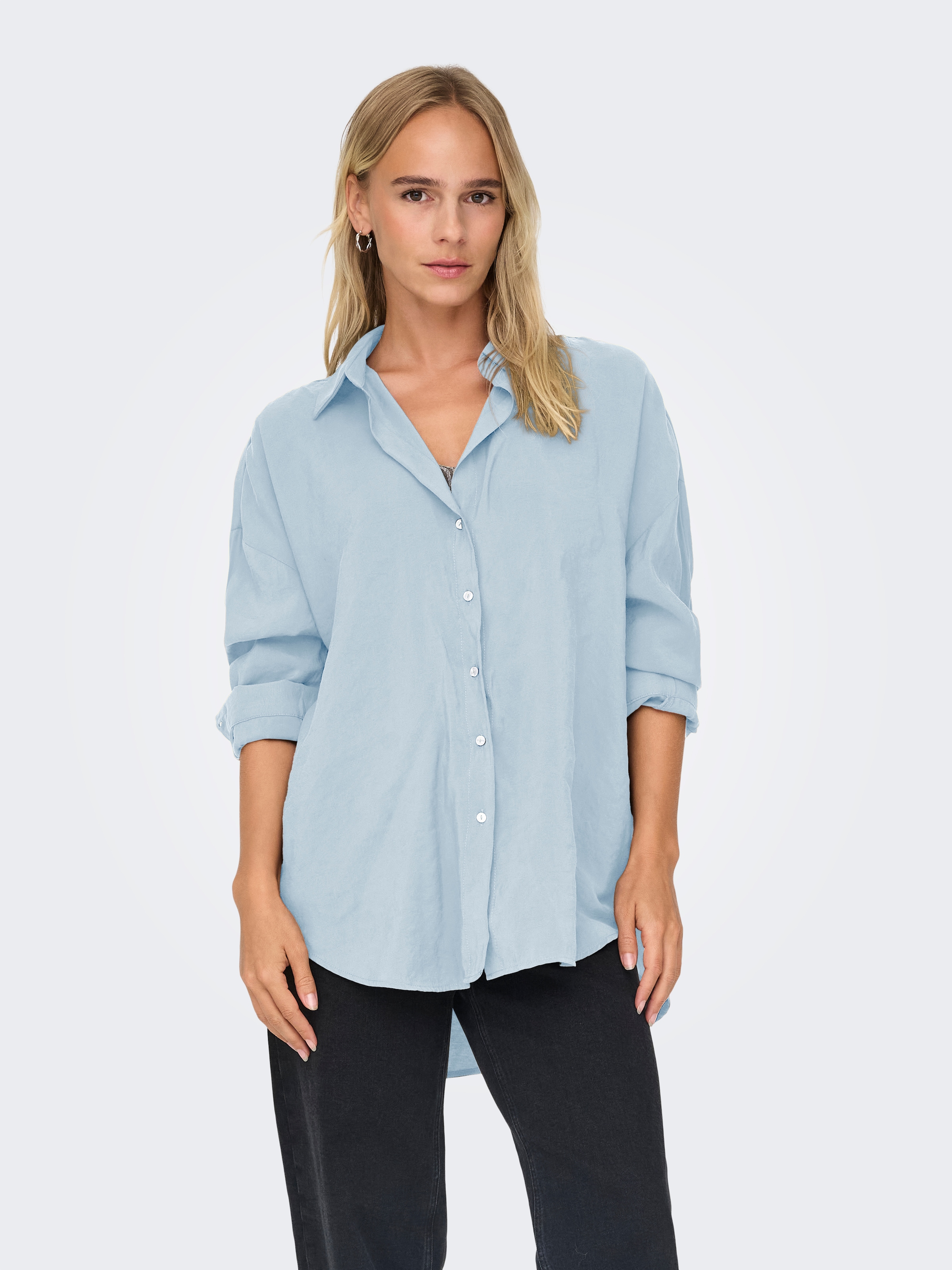 ONLY Hemdbluse »ONLZAZIMA L/S LOOSE SHIRT WVN NOOS«