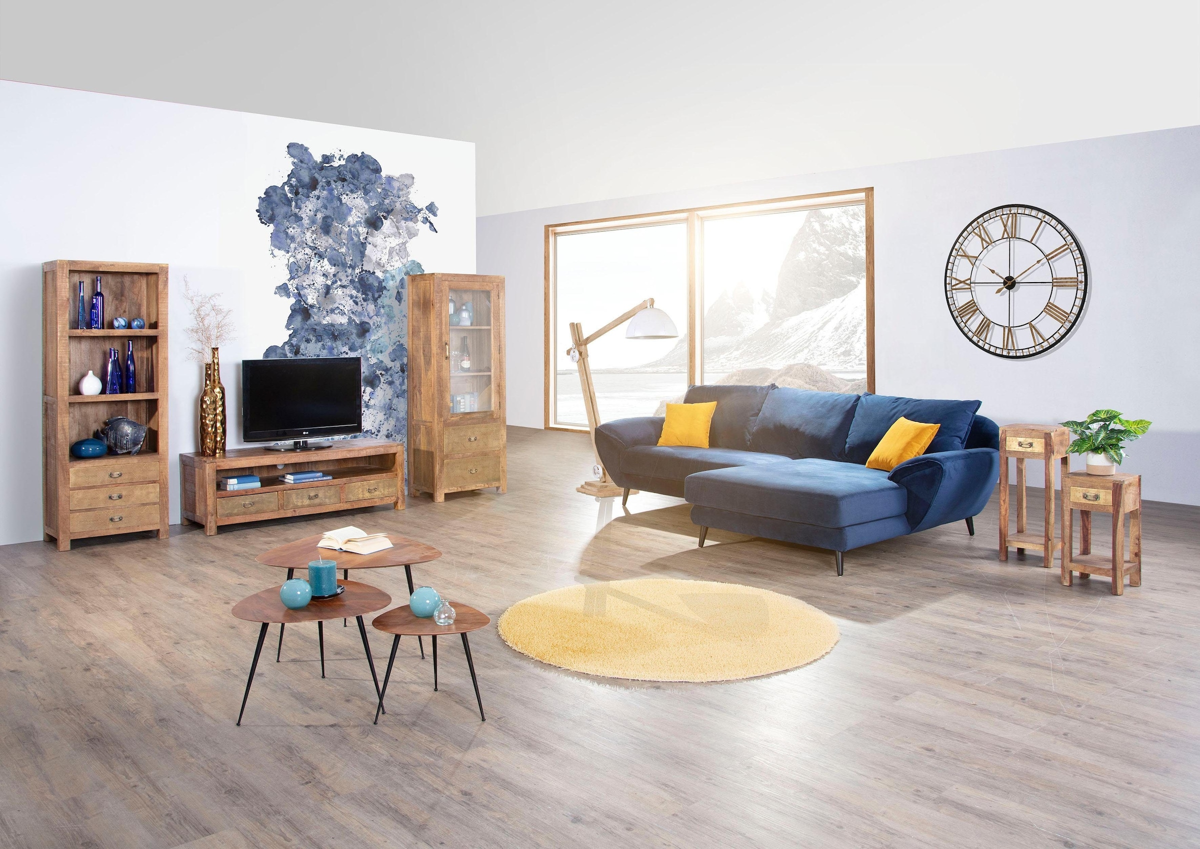 Gutmann Factory Lowboard »Oriental«, Kommode aus Massivholz Mango