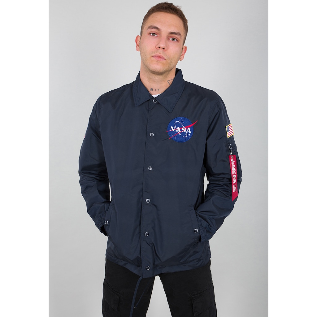 Alpha Industries Bomberjacke »ALPHA INDUSTRIES Men - Lightweight Jackets NASA Coach Jacket«