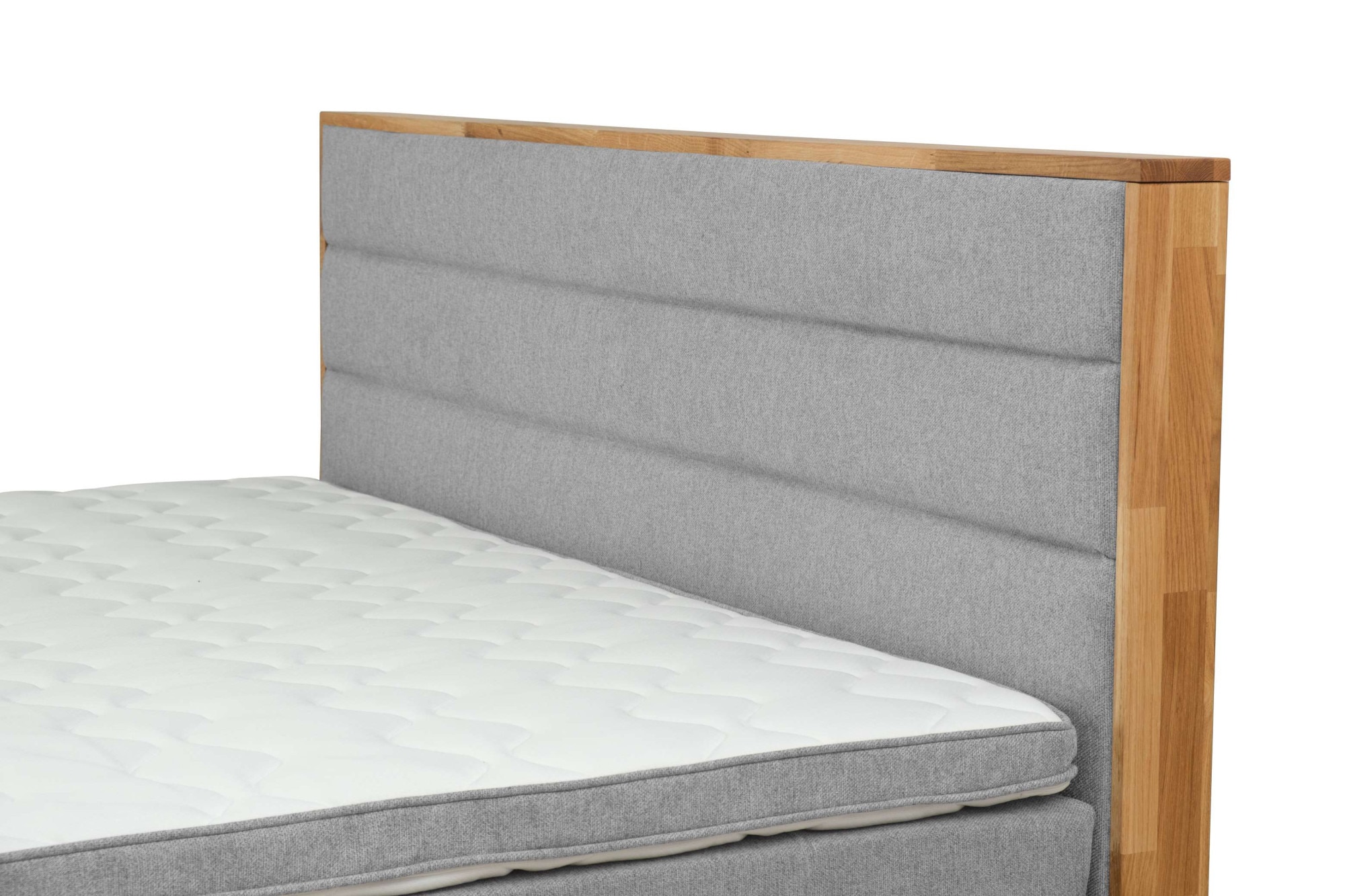 Home affaire Boxspringbett »Evelina, Doppelbett, Polsterbett, Komfortbett, 160 & 180 cm« inkl. 6 cm Topper, zwei Bettkästen, Taschen-Federkernmatratze in H3