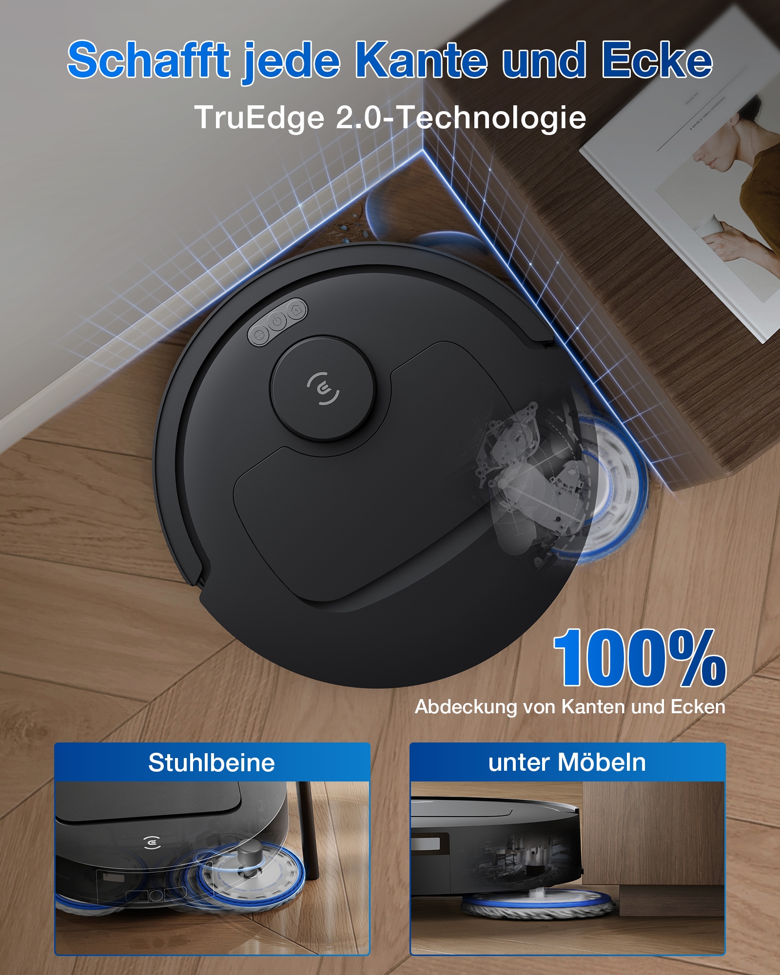 ECOVACS Nass-Trocken-Saugroboter »DEEBOT T30C Gen2«