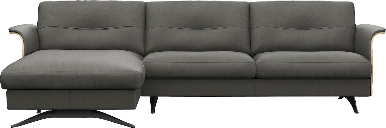 FLEXLUX Ecksofa »Glow, super bequem durch hochwertigem Sitzaufbau mit Feder günstig online kaufen