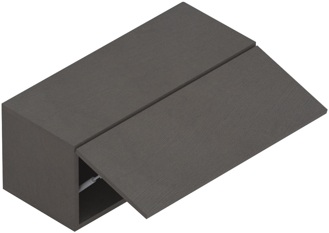 INOSIGN Hängevitrine »Infinity Breite 69 cm, Höhe 29 cm, Hängeschrank mit 1 Klappe,«, Wandschrank waagerecht zu hängen, verschiedene Farben