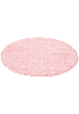 Carpet City Teppich »Moda Soft 2081«, rund, 11 mm Höhe, pastell Farben, Kurzflor,... kaufen