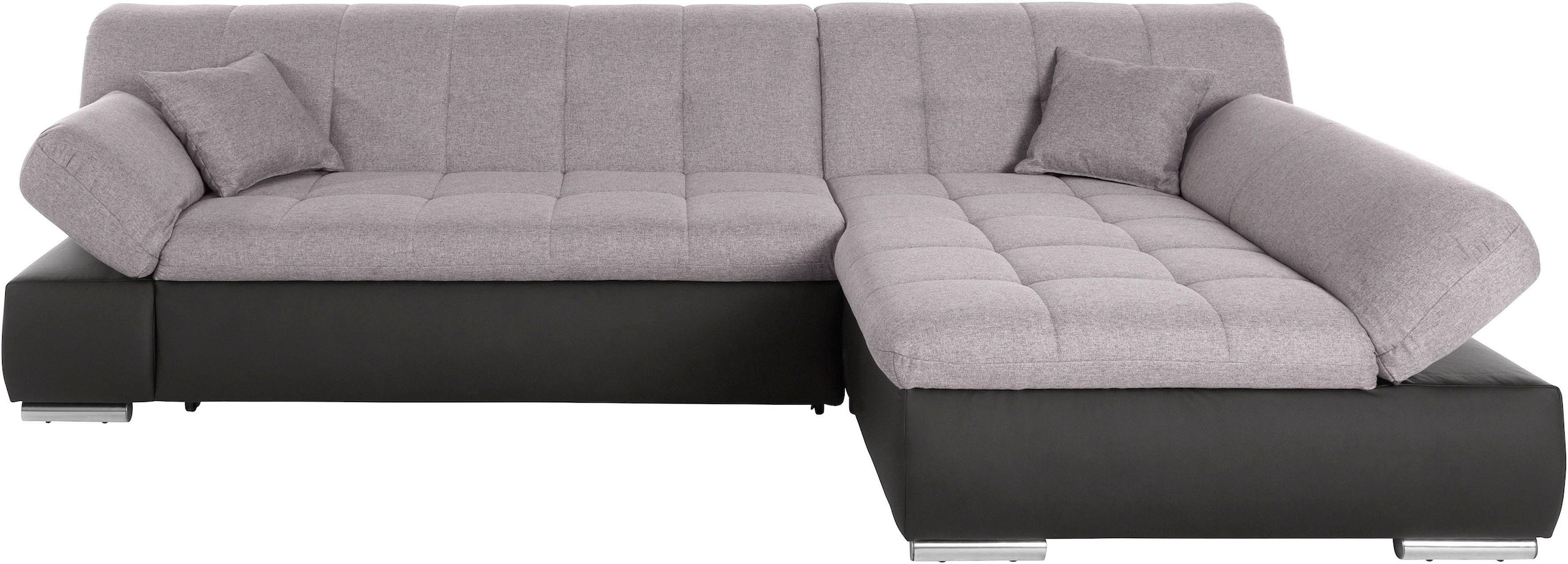 DOMO collection Ecksofa "Mona L-Form", wahlweise mit Bettfunktion günstig online kaufen