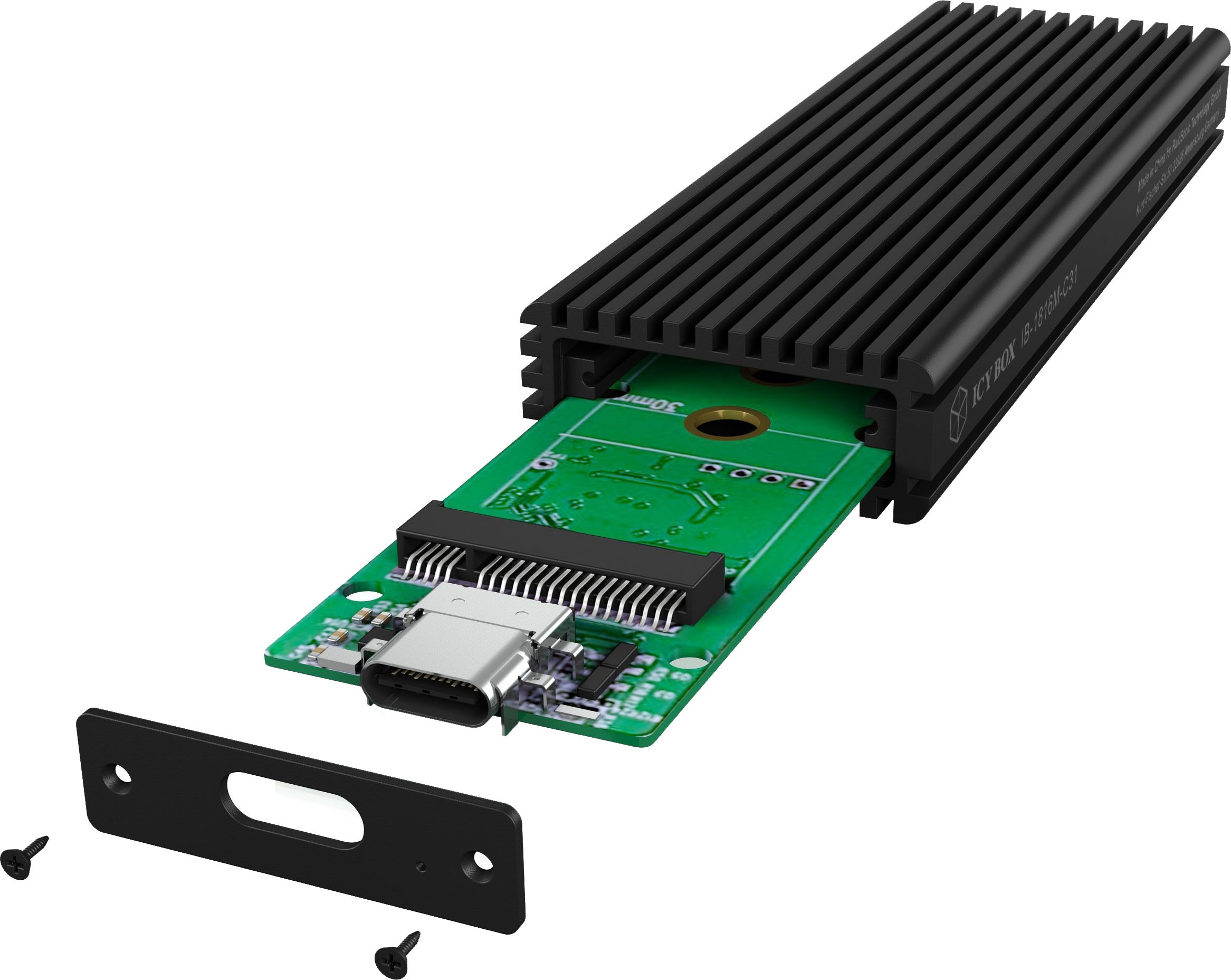 ICY BOX Festplatten-Gehäuse »ICY BOX Externes Type-C Gehäuse M.2 NVME SSD«