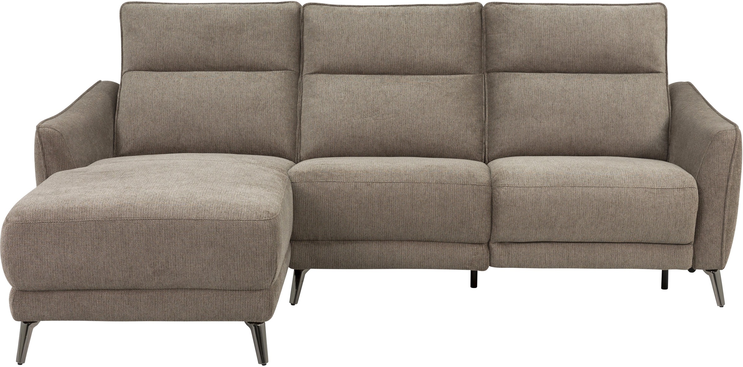 INOSIGN Ecksofa »TAYLER 3-Sitzer, L-Form (Breite 239cm), elektr. Relaxfunkt günstig online kaufen