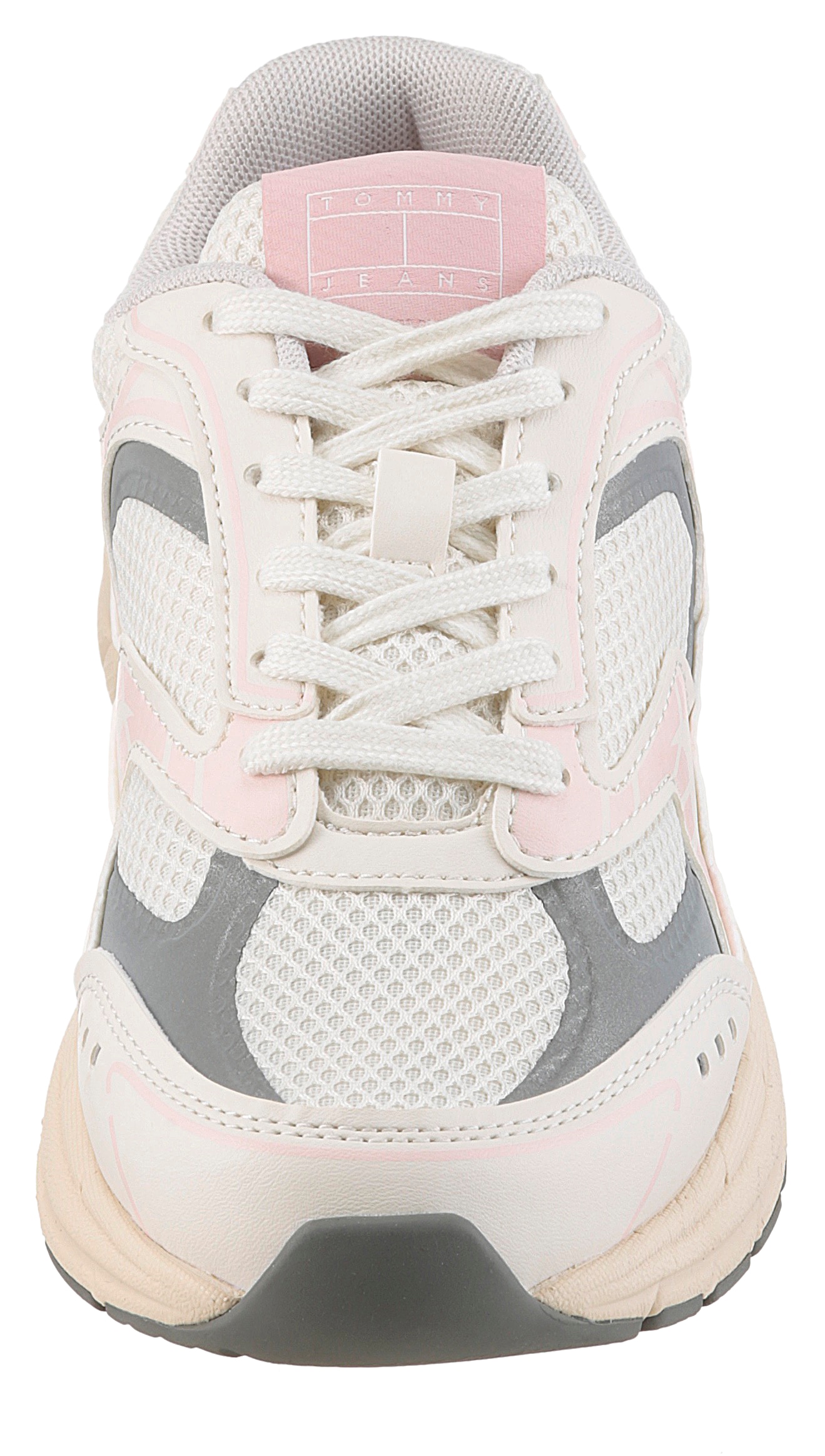 Tommy Jeans Keilsneaker »ARCHIVE'25«  , Plateau, Freizeitschuh, Halbschuh, Schnürer mit Kontrastbesatz