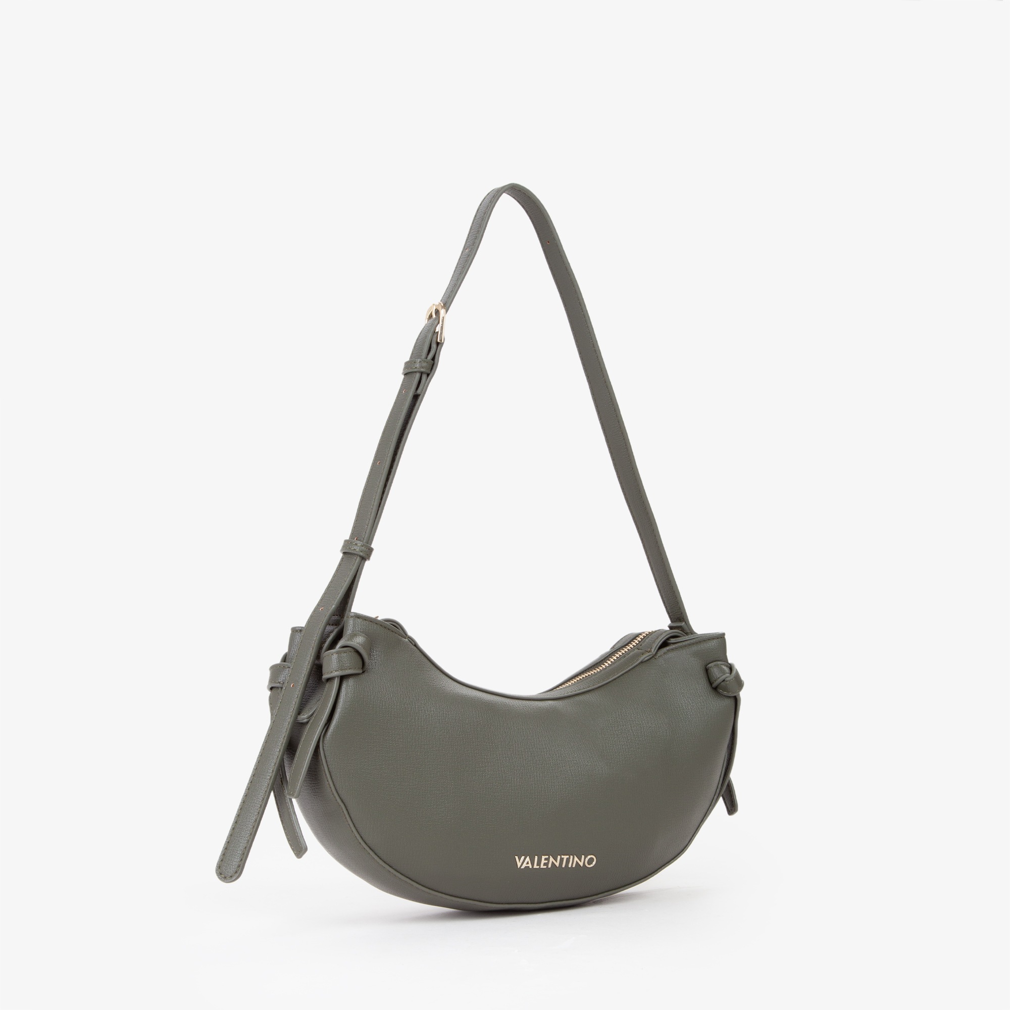 VALENTINO BAGS Schultertasche »WIN RE« , Damen Umhägetasche, Tragetasche, Handtasche mit goldfarbenem Label