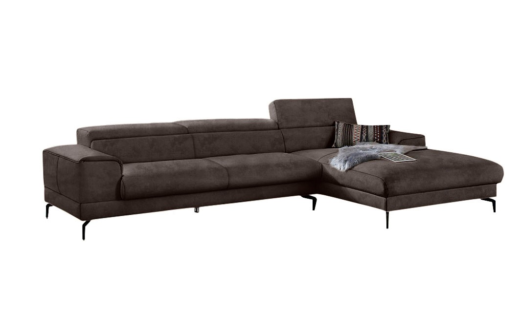 W.SCHILLIG Ecksofa »piedroo, Designsofa mit tollem Sitzkomfort, bequem, L-F günstig online kaufen
