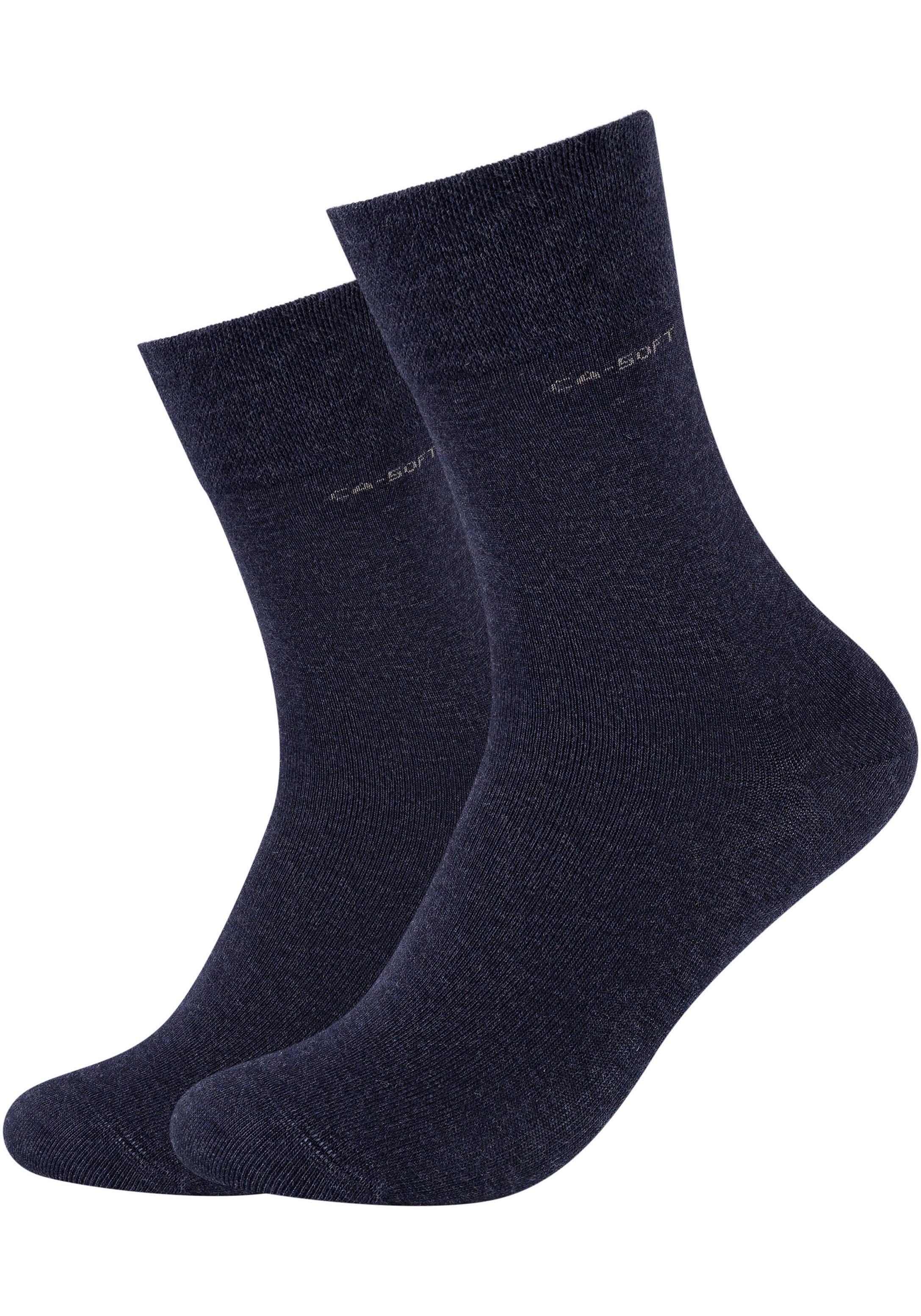 Camano Socken »ca-soft«, (4 Paar), mit verstärktem Fersen- und Zehenbereich