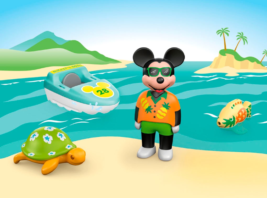 Playmobil® Konstruktions-Spielset »Mickys Bootstour (71707), JUNIOR & Disney« Made in Europe