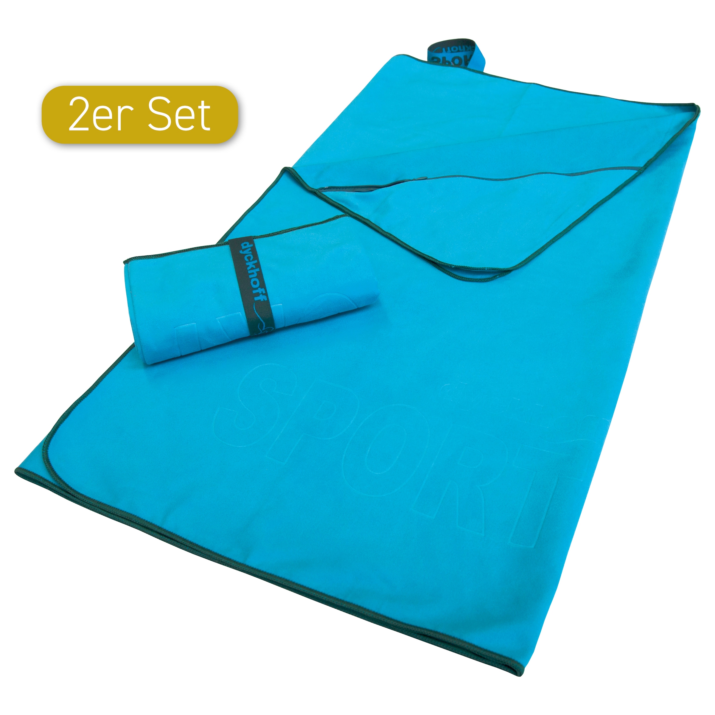 Dyckhoff Sporthandtuch »Mikrofaser Sporttuch«, (2 St.), auch als 2er Set er günstig online kaufen