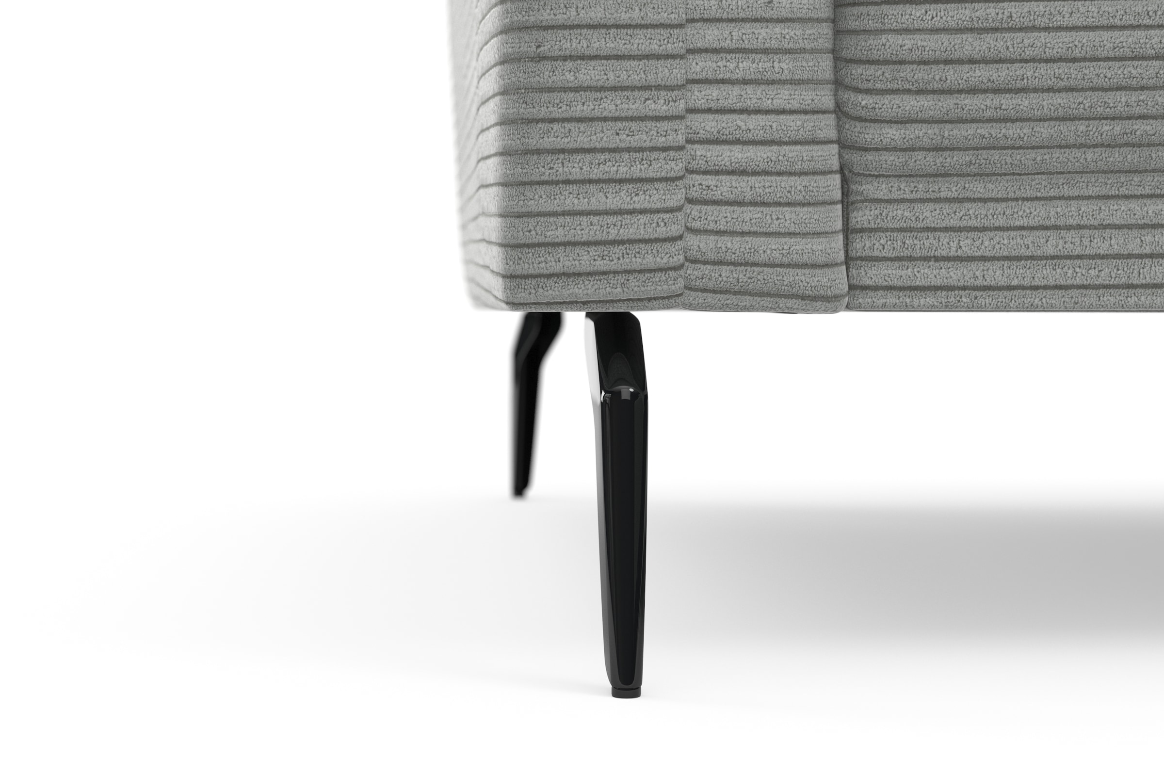 INOSIGN Ecksofa »Coco L-Form«, Sitztiefen-, Arm- und Kopfteilverstellung, Cord-Bezug, Fußhöhe 15 cm