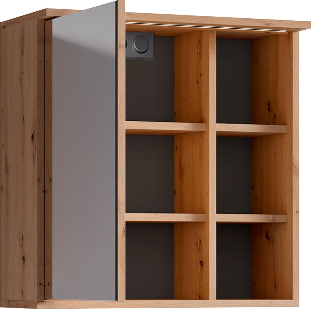 Homexperts Spiegelschrank »Wanda«, inklusive LED-Beleuchtung
