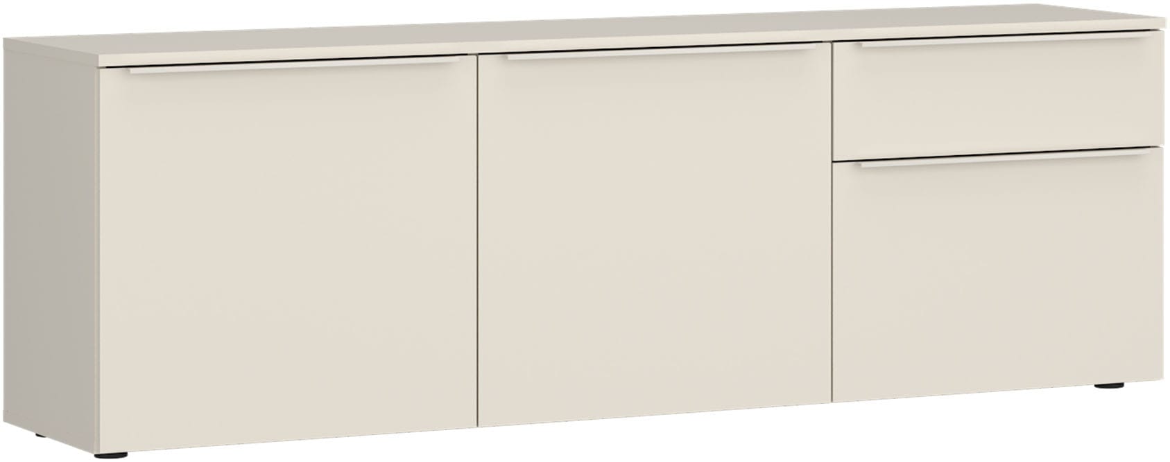 TOM TAILOR HOME Sideboard Lowboard, Breite 165 cm,3 Türen,1 Schublade, viel Stauraum