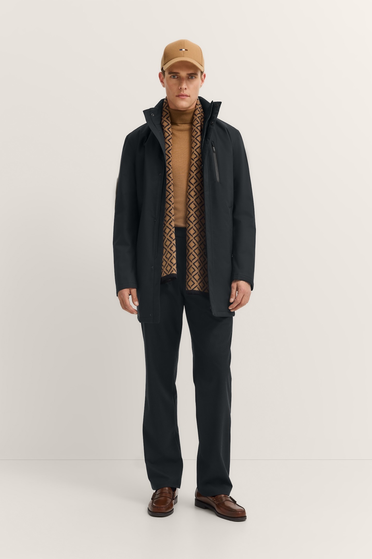 bugatti Regenmantel »Rainseries« Modern Fit wasserdicht und atmungsaktiv