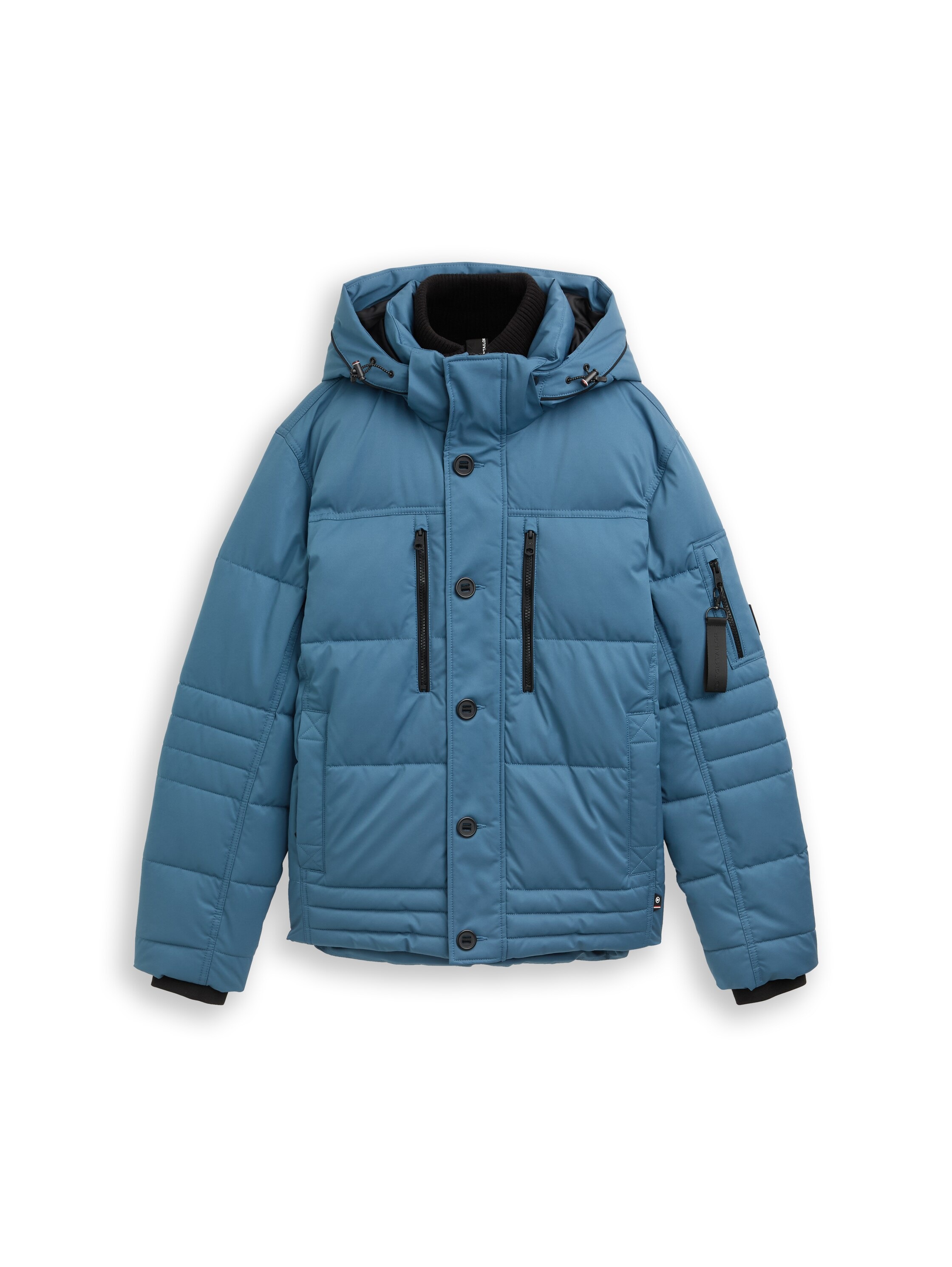 TOM TAILOR Steppjacke, mit Kapuze, mit Kapuze