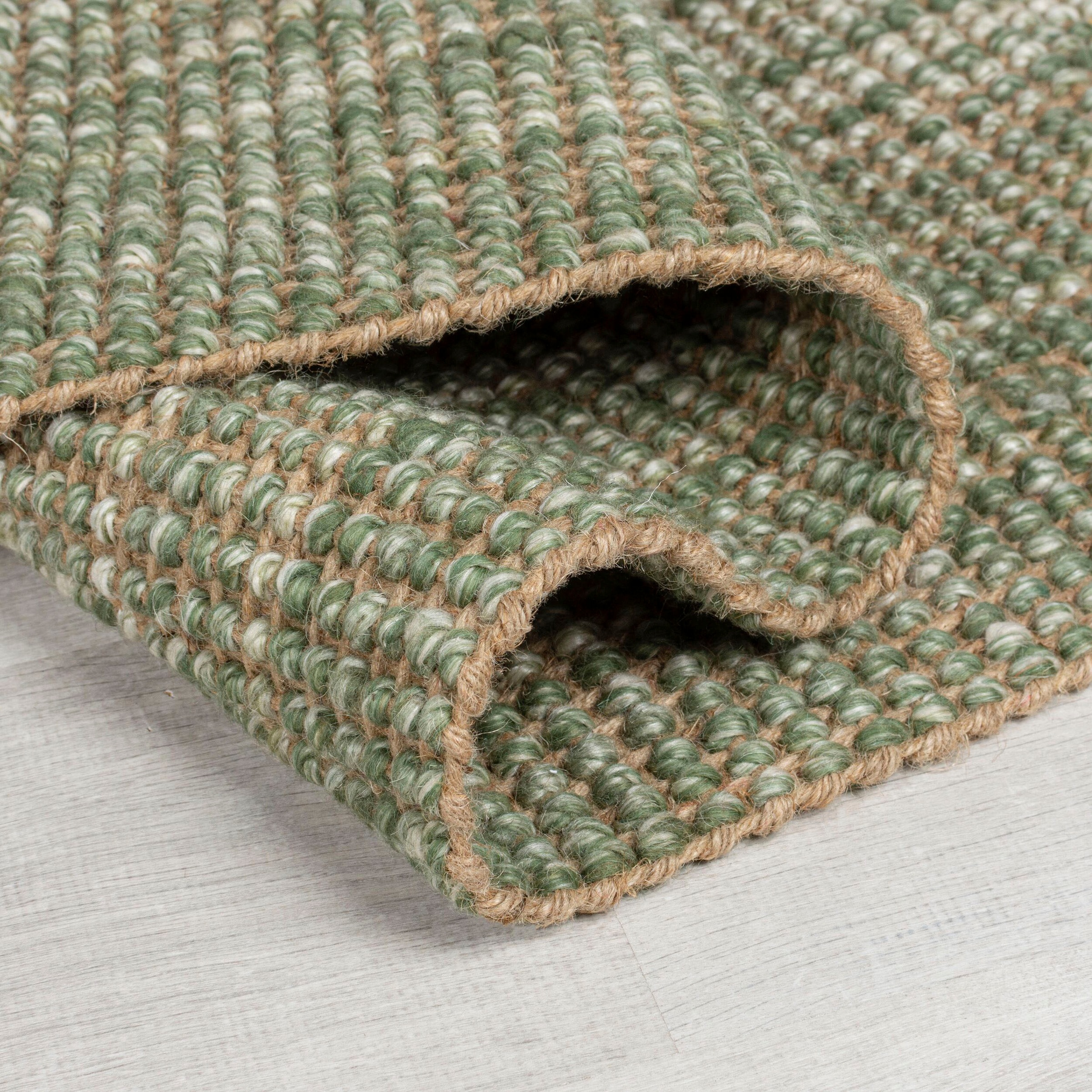 FLAIR RUGS Teppich »Jute Ombre«, rechteckig, 8 mm Höhe