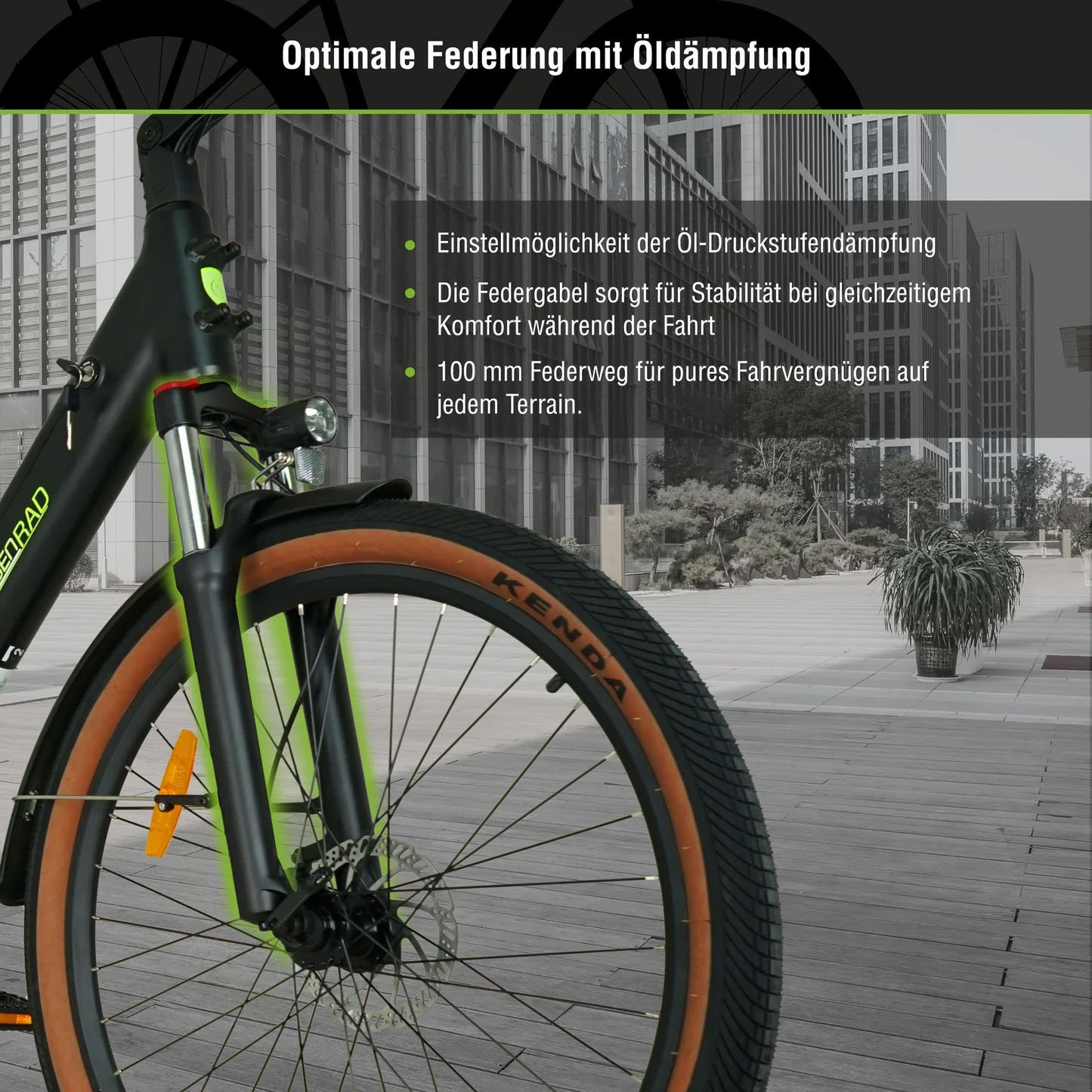 SachsenRad E-Bike »C5«, 7 Gang, Shimano, SHIMANO 7SP TOURNEY TY300, Mittelmotor 250 W, TFT Farb-LCD-Display, Fahrmodus Pedelec, 
LED-Frontlicht, Alarmanlage