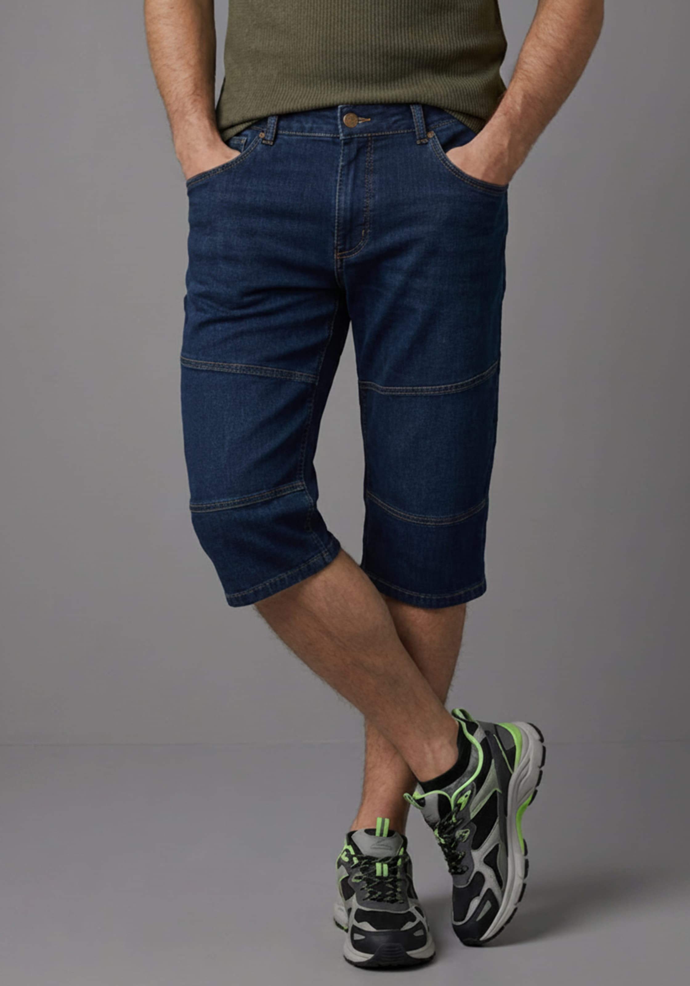 Arizona Jeansbermudas Regular Fit, gerade geschnittenes Bein, niedrige Leibhöhe