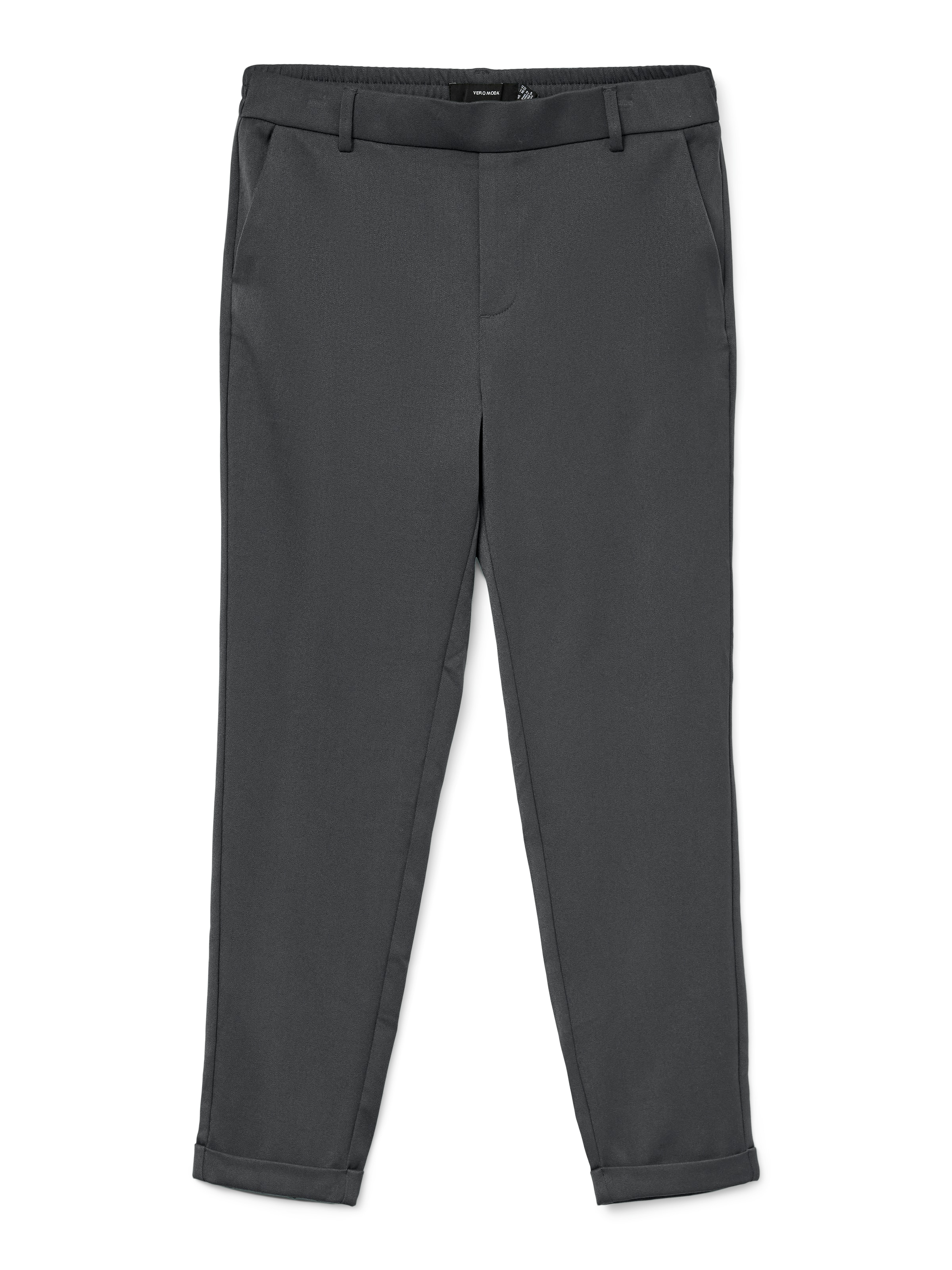 Vero Moda Anzughose »VMMAYA MR LOOSE SOLID PANT NOOS«  knöchelfreie Form mit Saumaufschlag