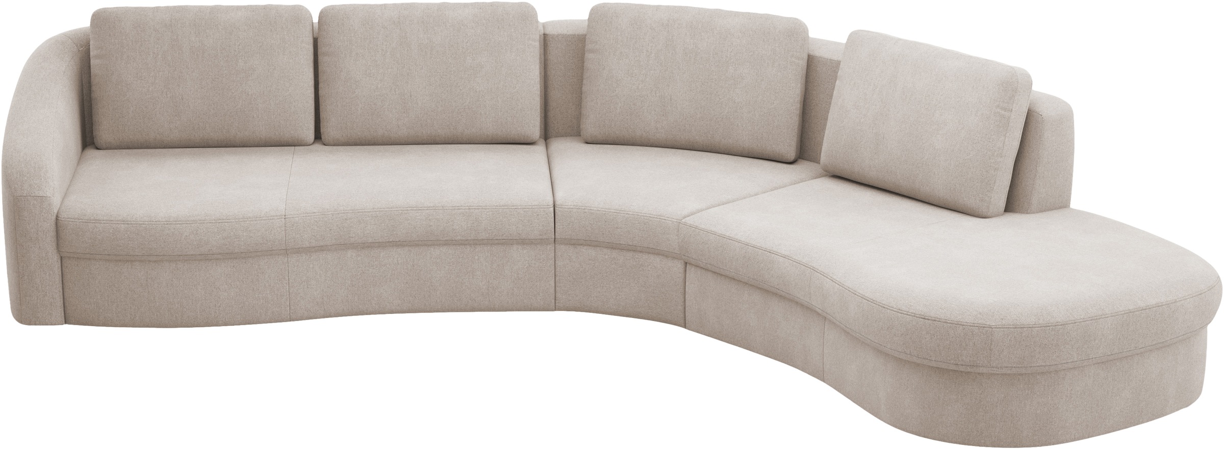 sit&more Ecksofa »Jazz L-Form«, In weiteren Größen erhältlich