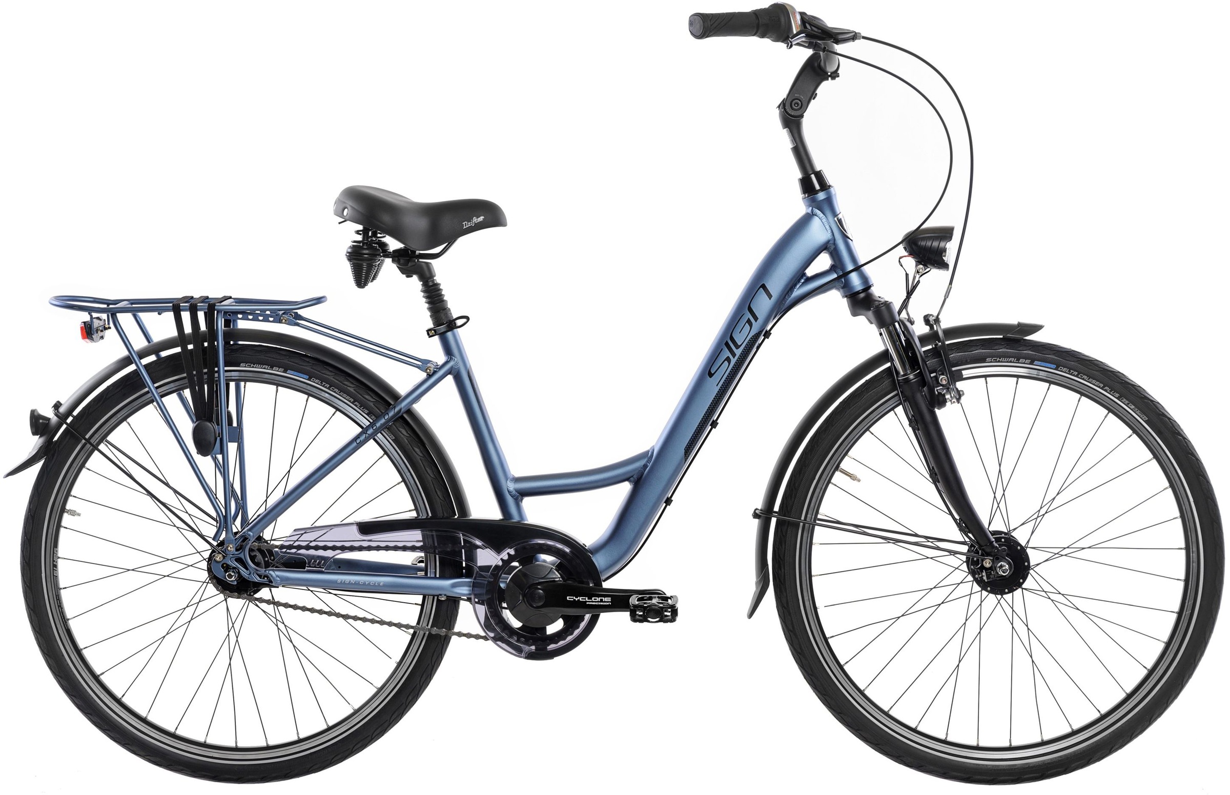 Bild von SIGN Cityrad, 7 Gang, Shimano, NEXUS SG-C3001-7C Schaltwerk, für Damen und Herren
