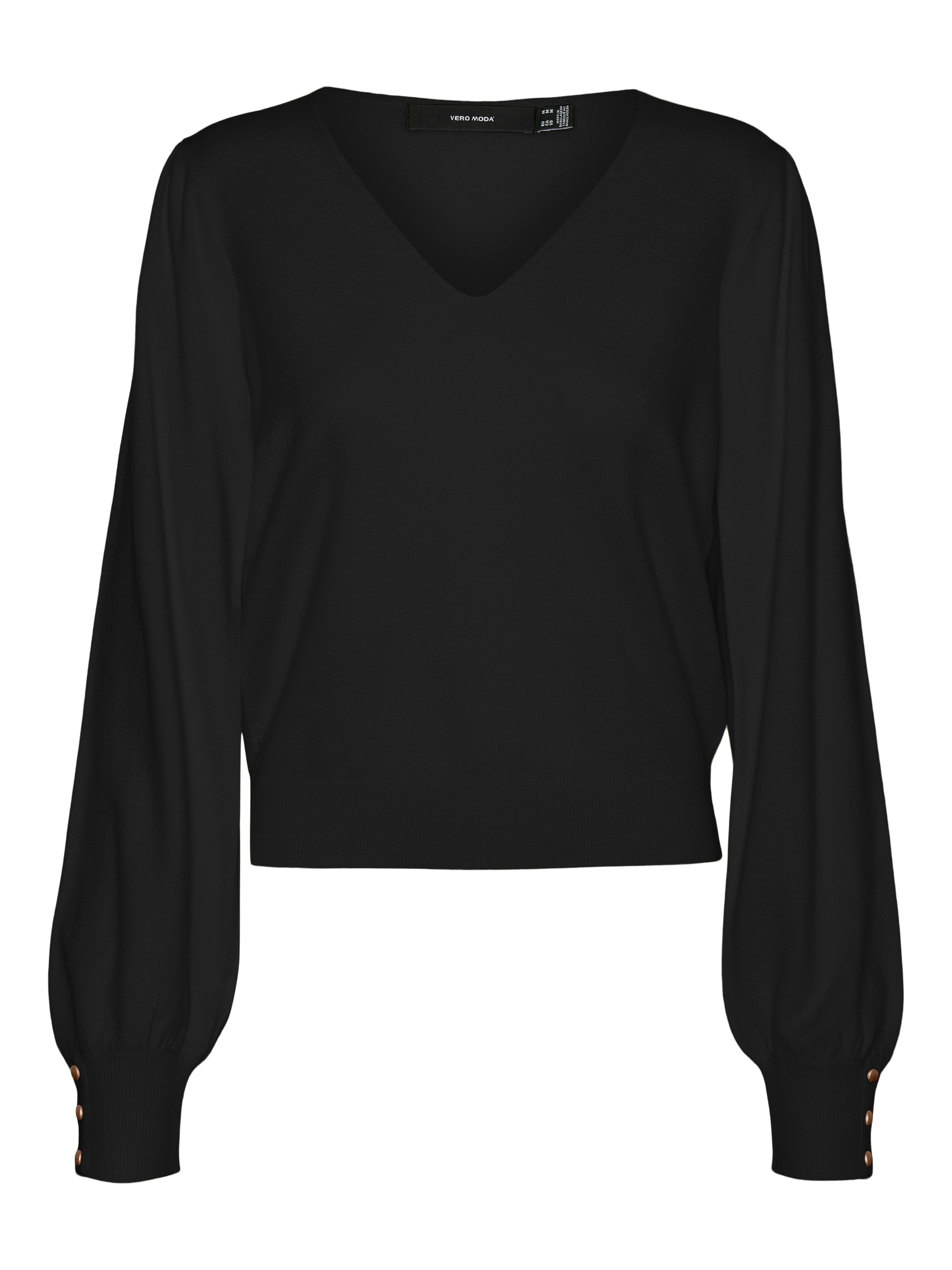 Vero Moda V-Ausschnitt-Pullover »VMHOLLYKARIS LS V-NECK PULLOVER GA BOO«