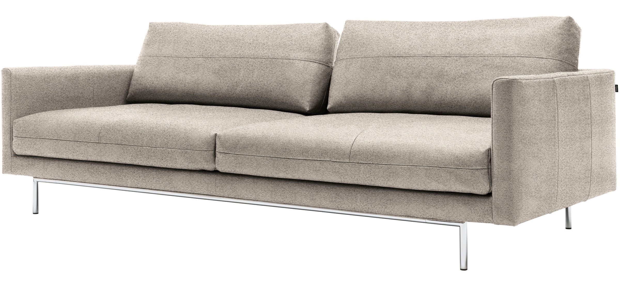 Creation BY ROLF BENZ 3,5-Sitzer »CR.414, Designsofa, edles Sofa, Loungesofa, Ledersofa, klares Design«, aus Leder oder Chenille, erstklassiger Sitzkomfort, legere Polsterung