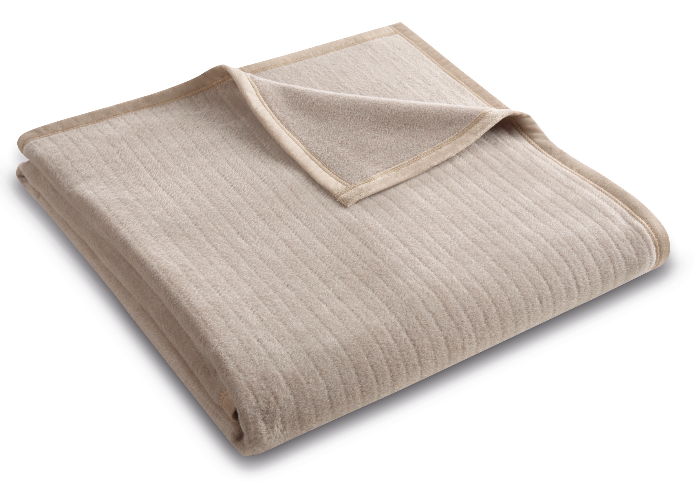 Biederlack Wohndecke »Feel mit schöner Hoch-Tief-Struktur«, Made in Germany günstig online kaufen