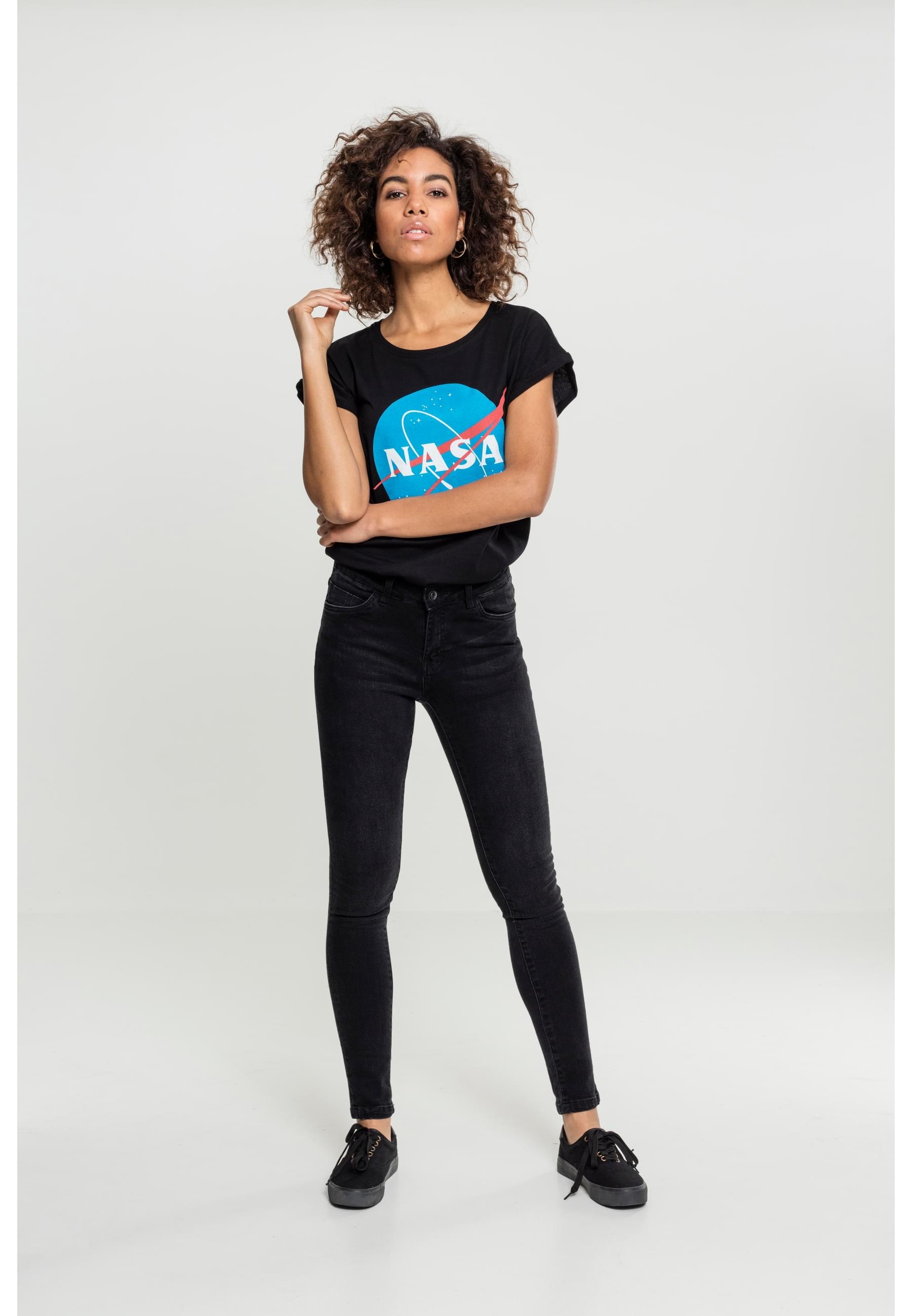 MisterTee T-Shirt »MisterTee Damen Ladies NASA Insignia Tee« 1 Stk.