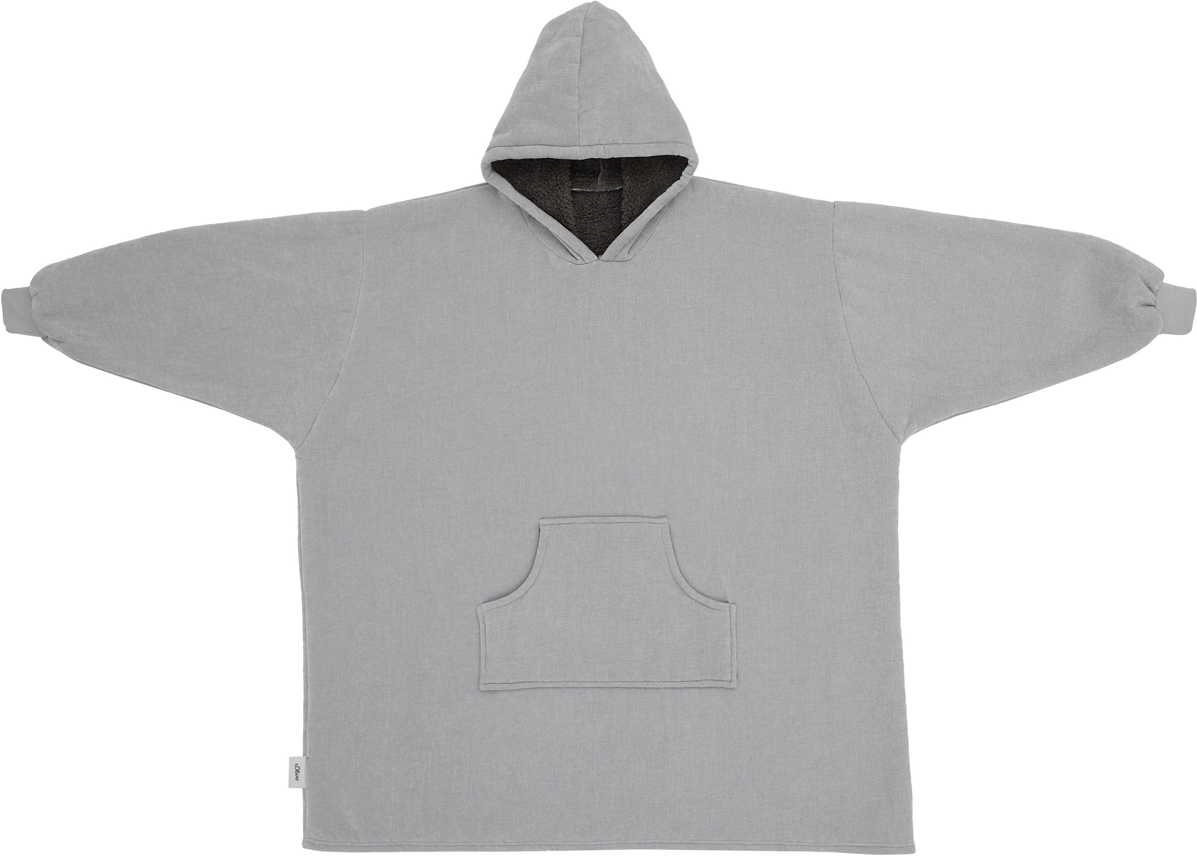 s.Oliver Wohndecke »s.Oliver Lounge Hoodie«, mit Kapuze, Ärmeln und Tasche günstig online kaufen