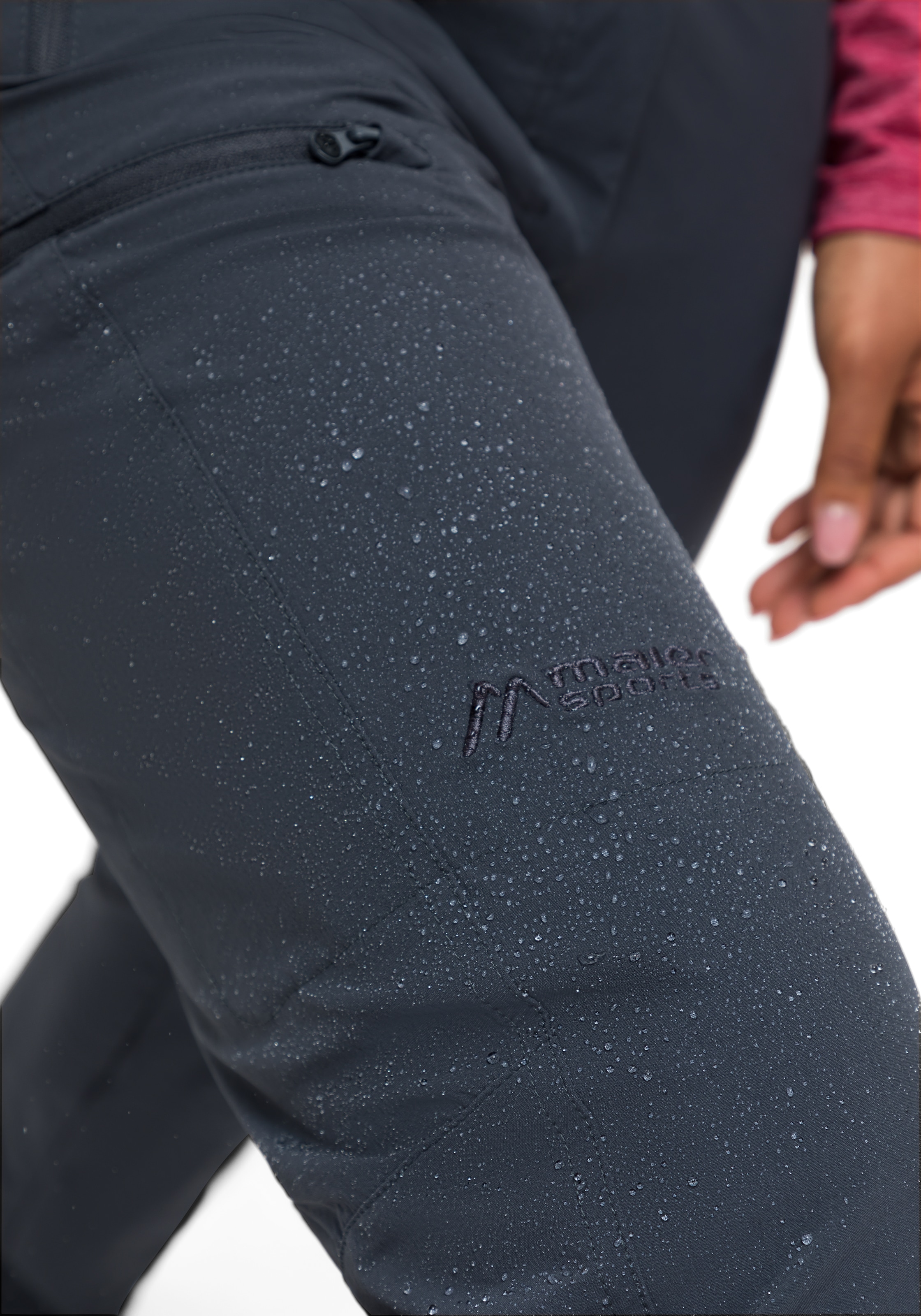 Maier Sports Funktionshose »Rechberg«  Damen Outdoorhose gefüttert, Wanderhose mit 4 RV-Taschen, Regular Fit