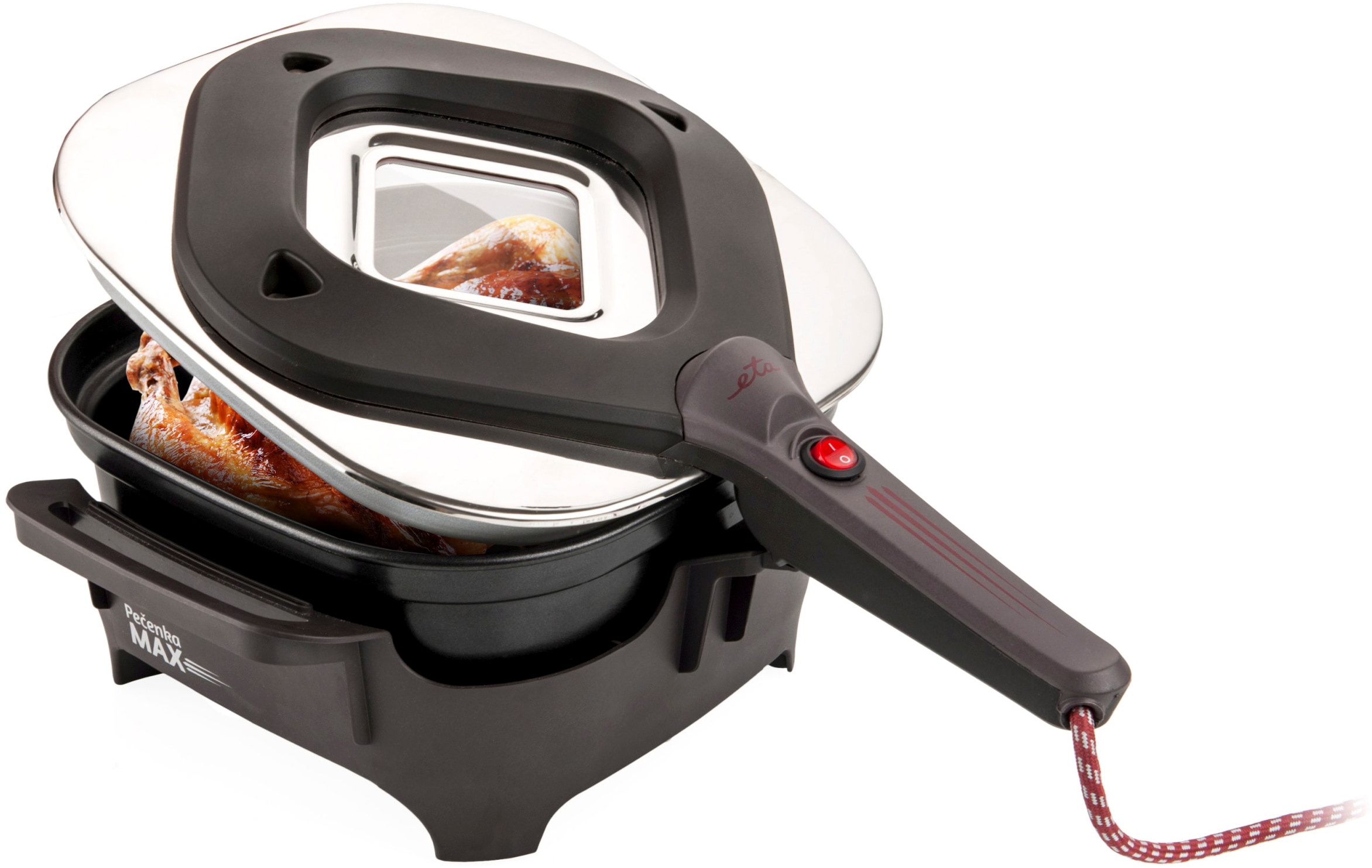 eta Elektrische Pfanne »Pečenka MAX, ETA013390010, mit 4.3 Liter, Traditioneller Bräter«, 475 W