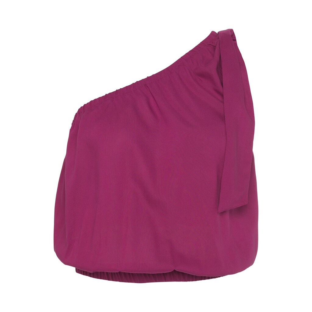 Buffalo One-Shoulder-Top, aus Webware
