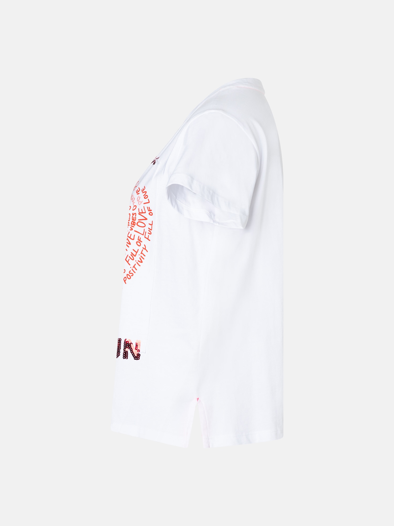 Lieblingsstück T-Shirt »CleoL« mit Print & Paillettenbesatz vorn