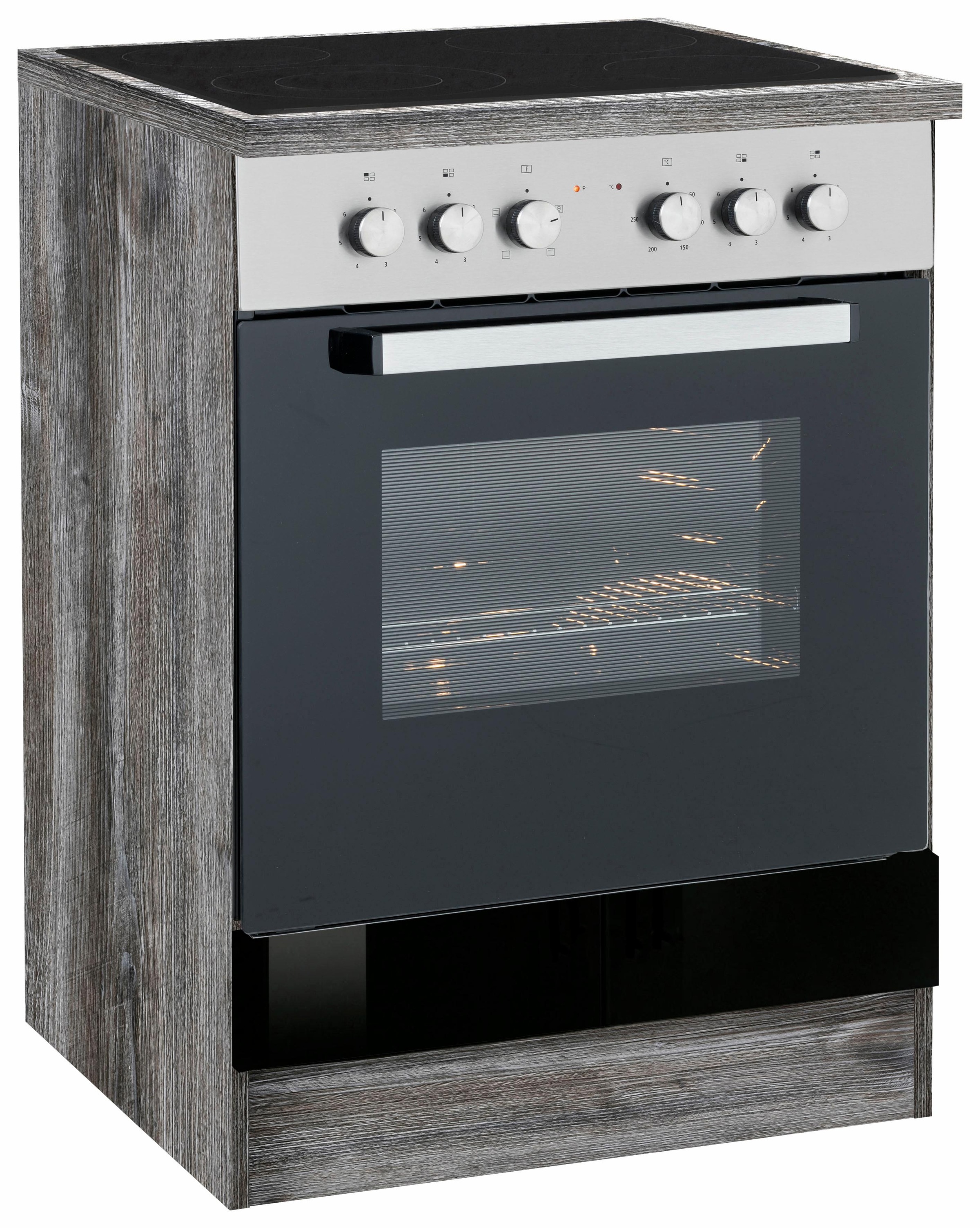 KOCHSTATION Herdumbauschrank "KS-Samos" 60 cm breit günstig online kaufen