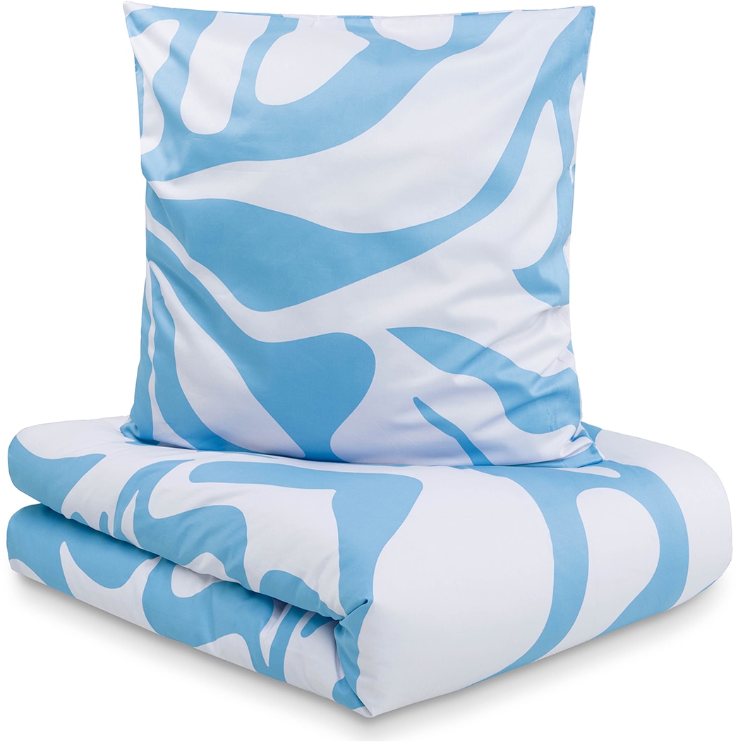 s.Oliver Bettwäsche »s.Oliver Satinbettwäsche« 2 modernes Botanical-Design